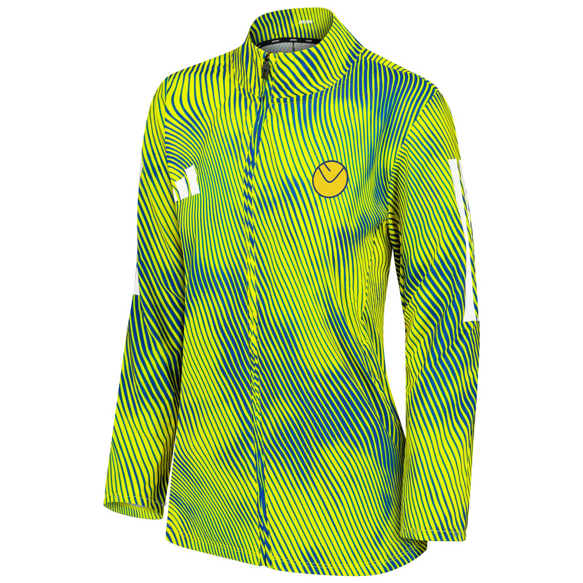 Leeds United adidas Running Jacket - Yellow - Womens, , rebel_hi-res