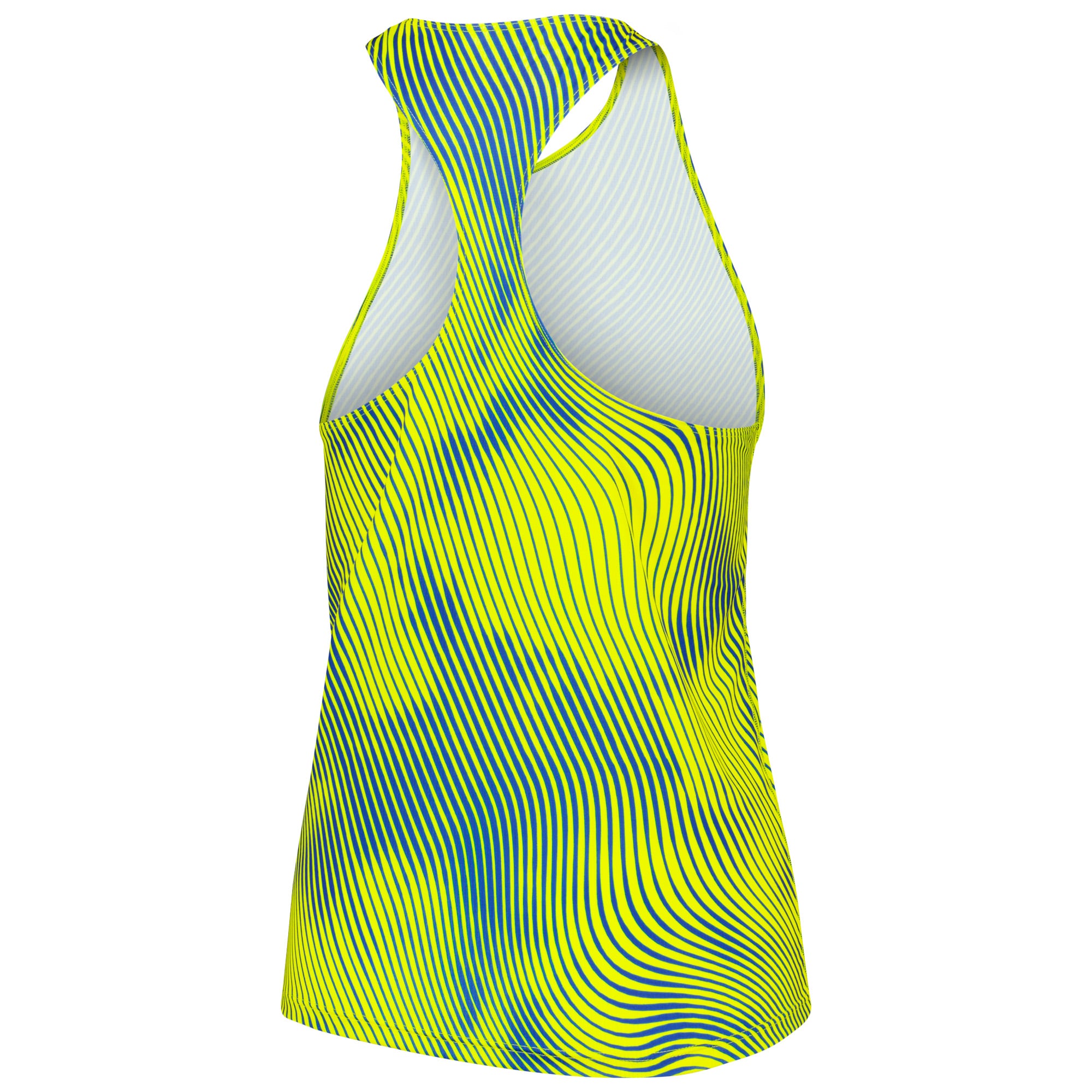 Leeds United adidas Running Singlet - Yellow - Womens, , rebel_hi-res