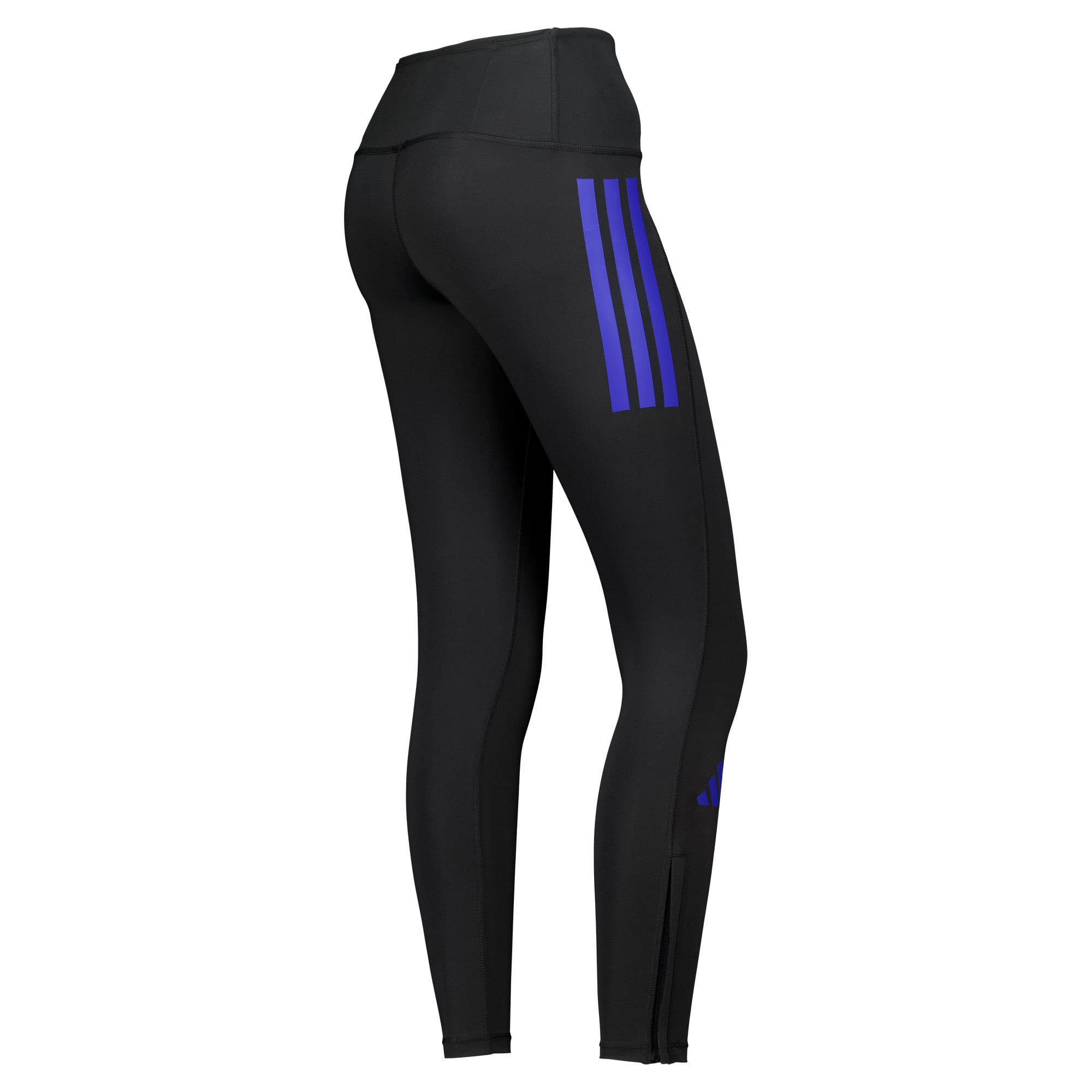 Leeds United adidas Running Tights - Black - Womens, , rebel_hi-res