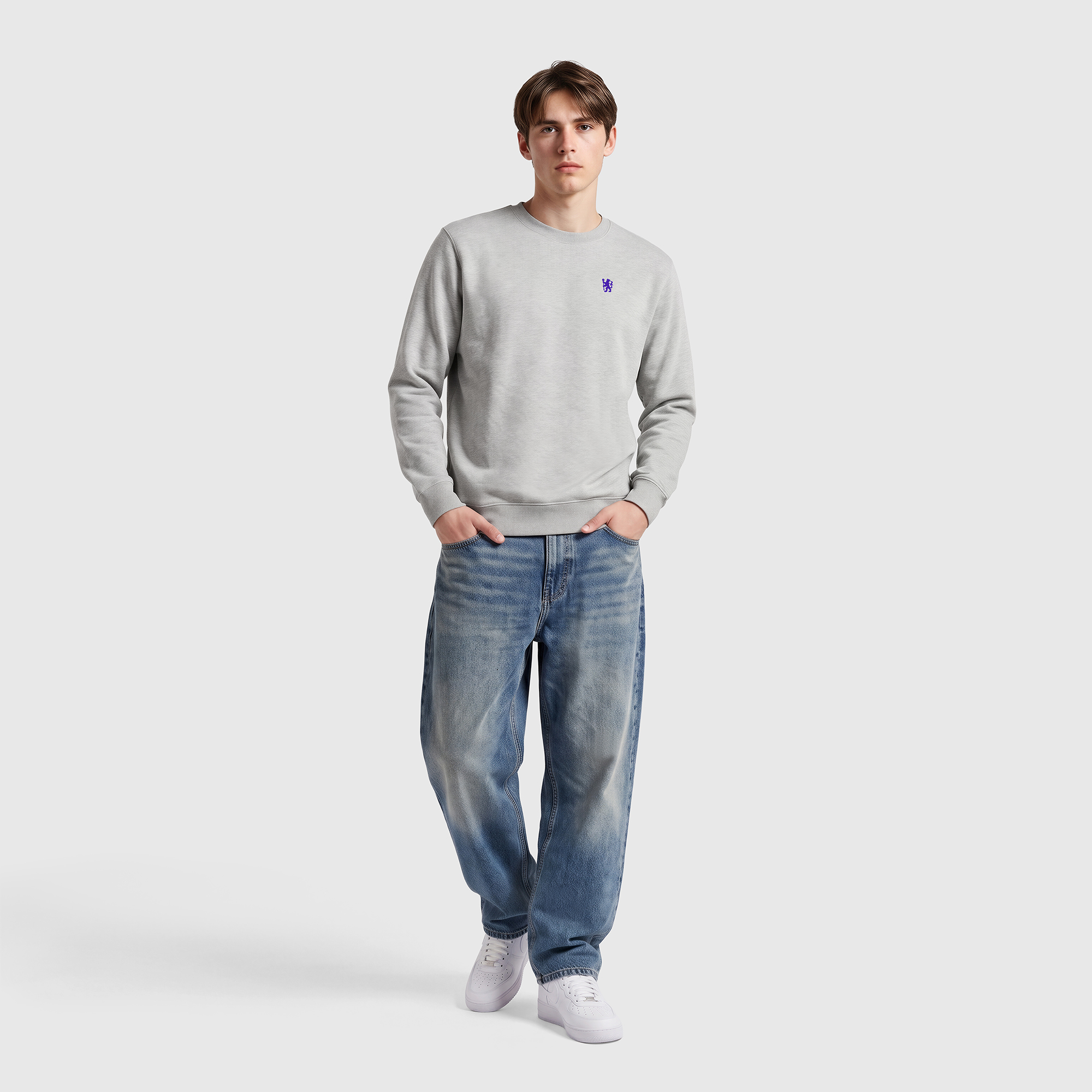Chelsea Classics Sweatshirt - Sports Grey, , rebel_hi-res