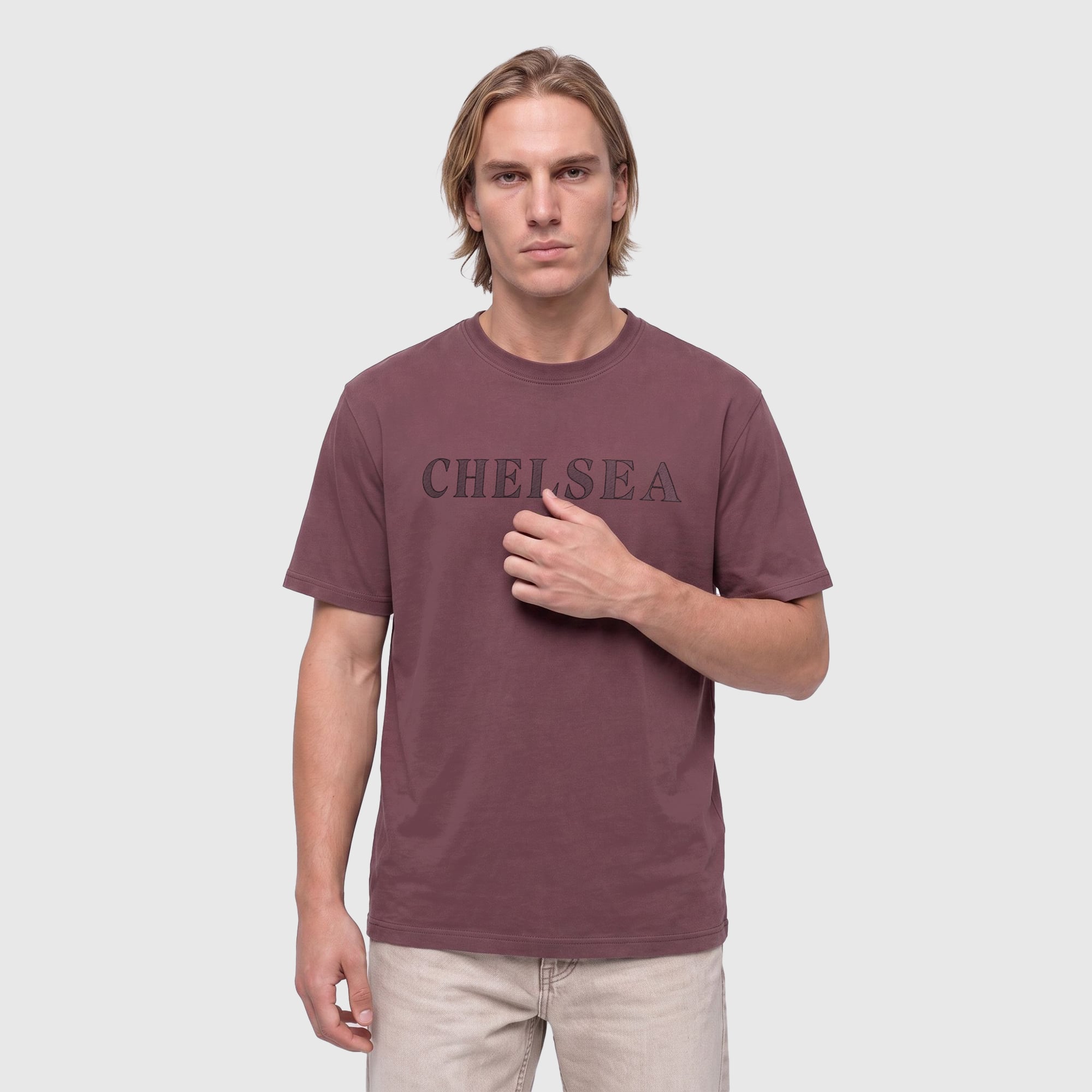 Chelsea Heavyweight T-Shirt - Huckleberry, , rebel_hi-res