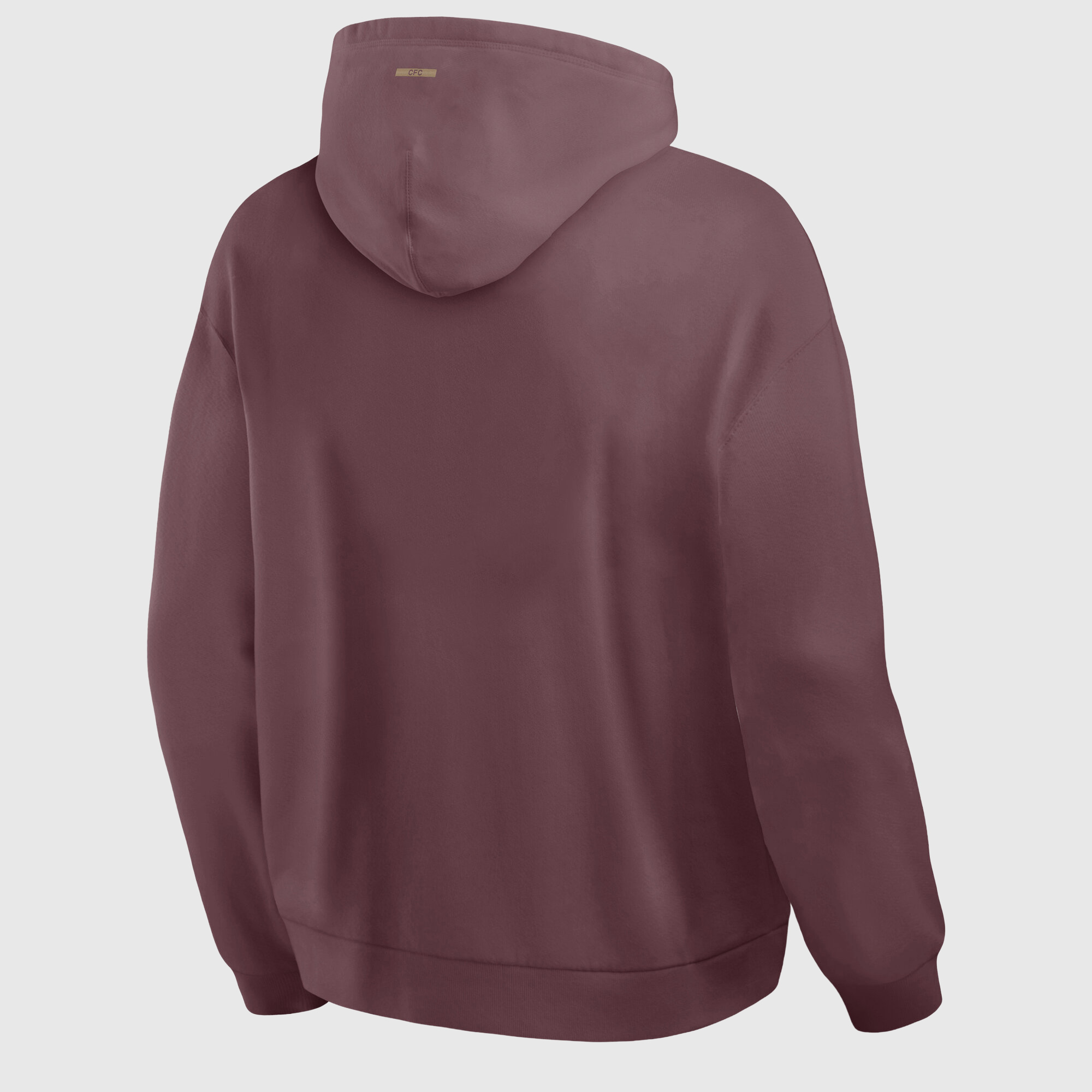 Chelsea Oversized French Terry Hoodie - Huckleberry, , rebel_hi-res