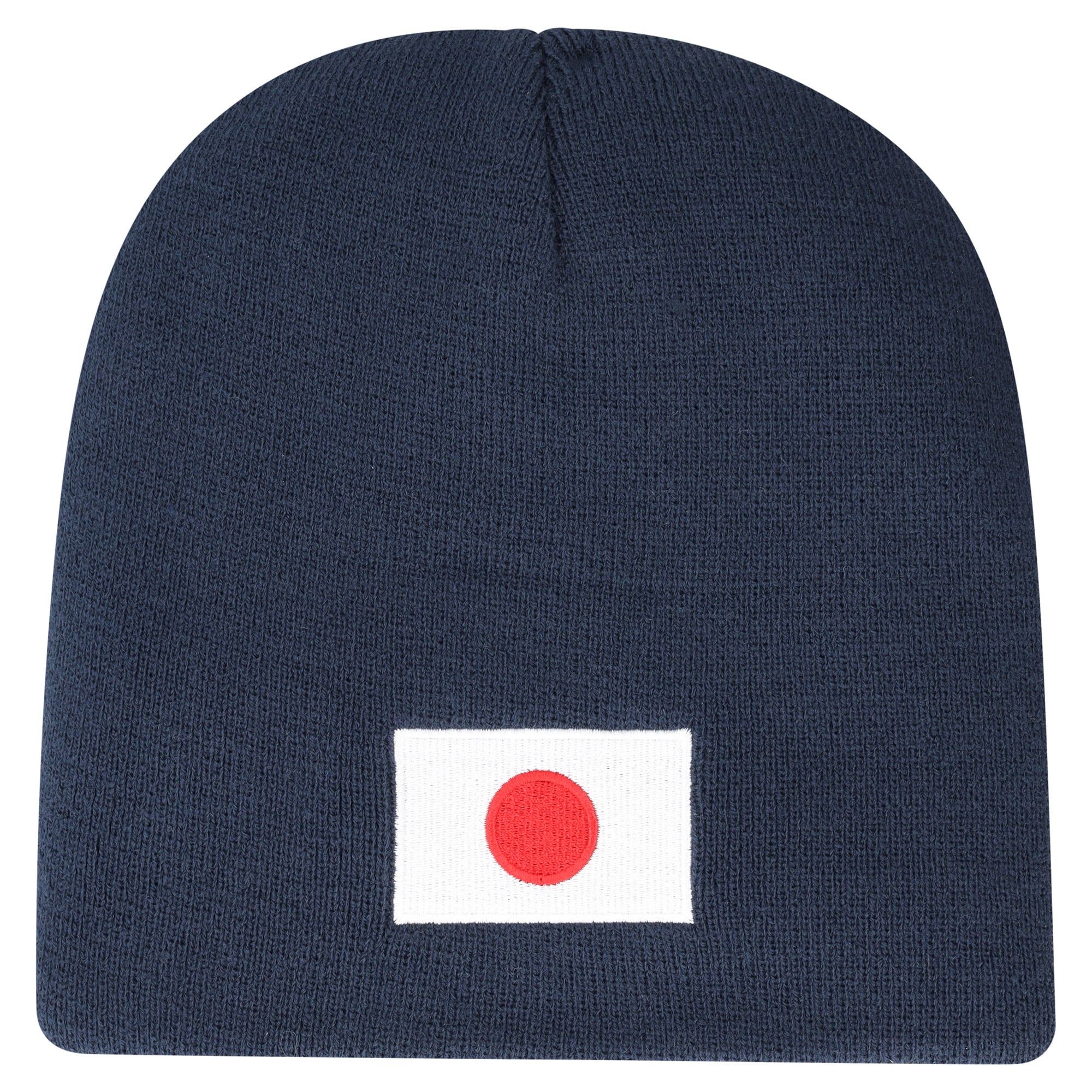 Leeds United Japan Flag Graphic Knit Beanie - Navy - Unisex, , rebel_hi-res