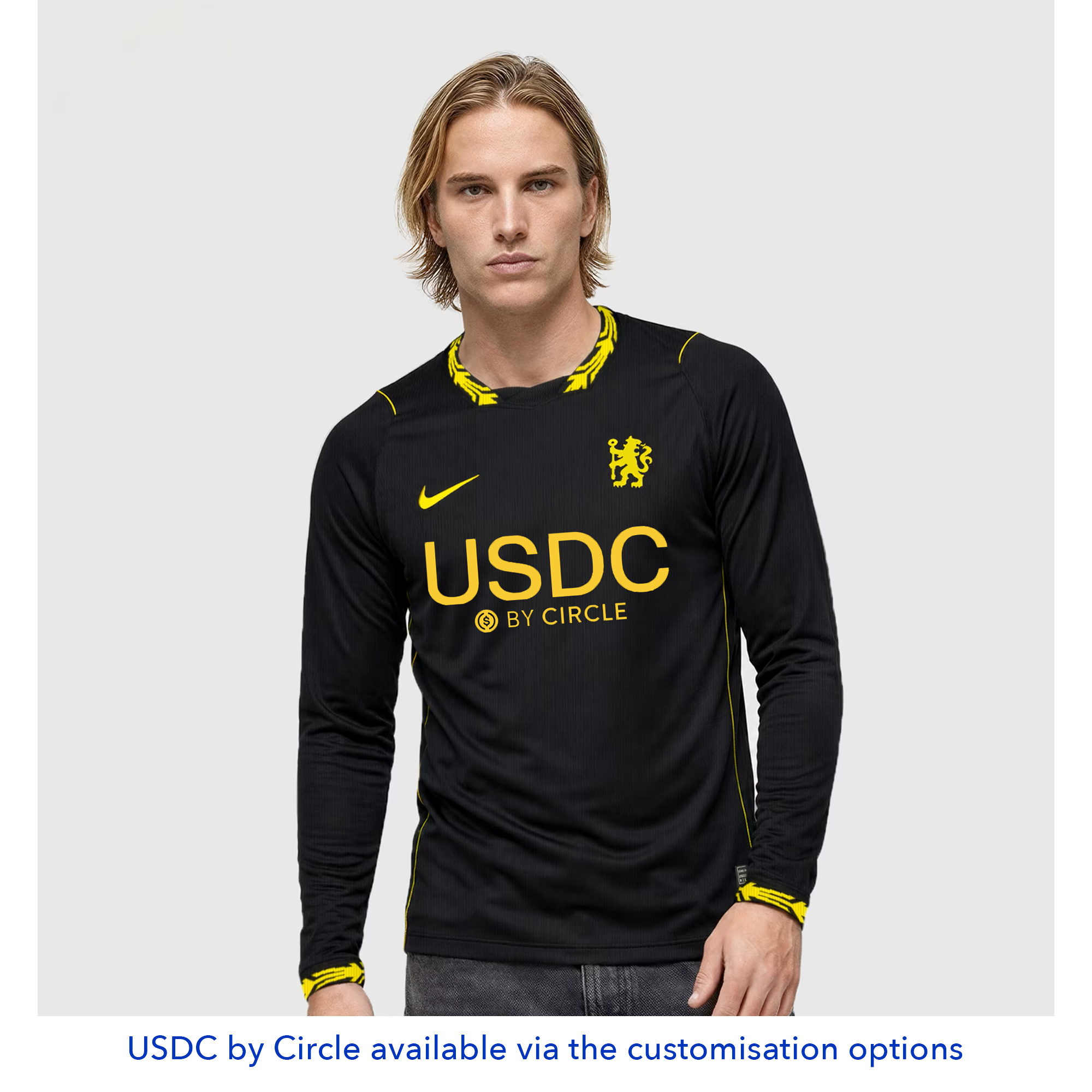 Chelsea Nike Away Stadium Long Sleeve Shirt 2026-27, , rebel_hi-res