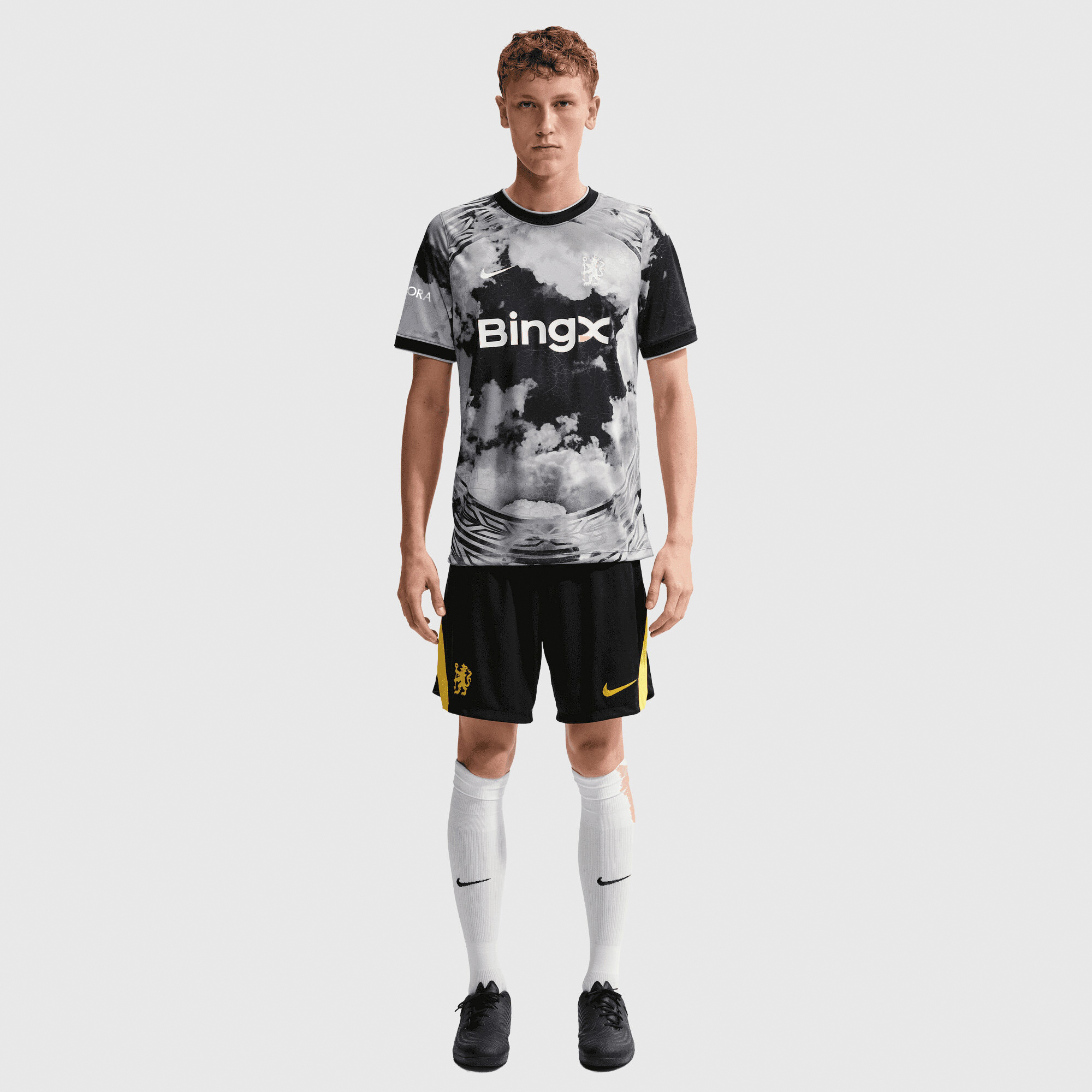 Chelsea Nike Pre Match Top - Grey Fog, , rebel_hi-res
