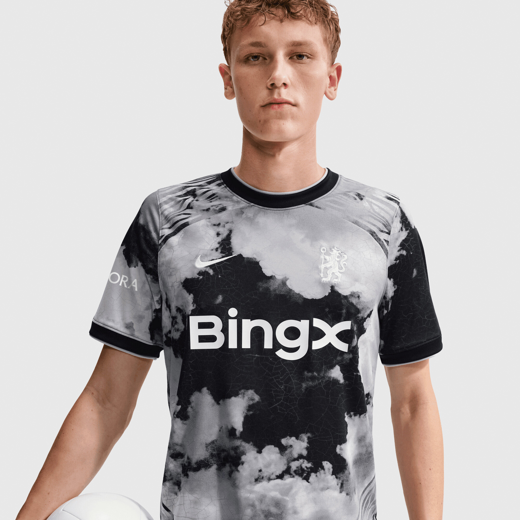 Chelsea Nike Pre Match Top - Grey Fog, , rebel_hi-res