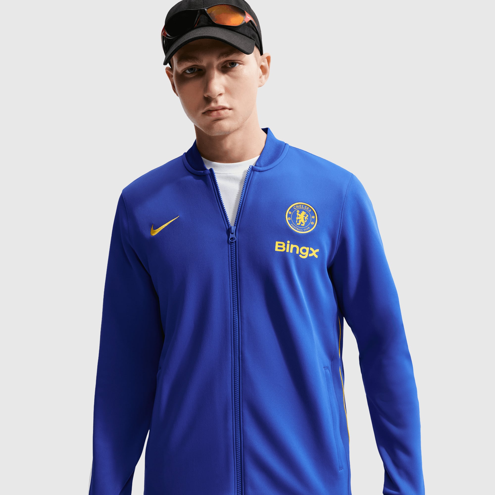 Chelsea Nike Strike Training Jacket - Bright Blue