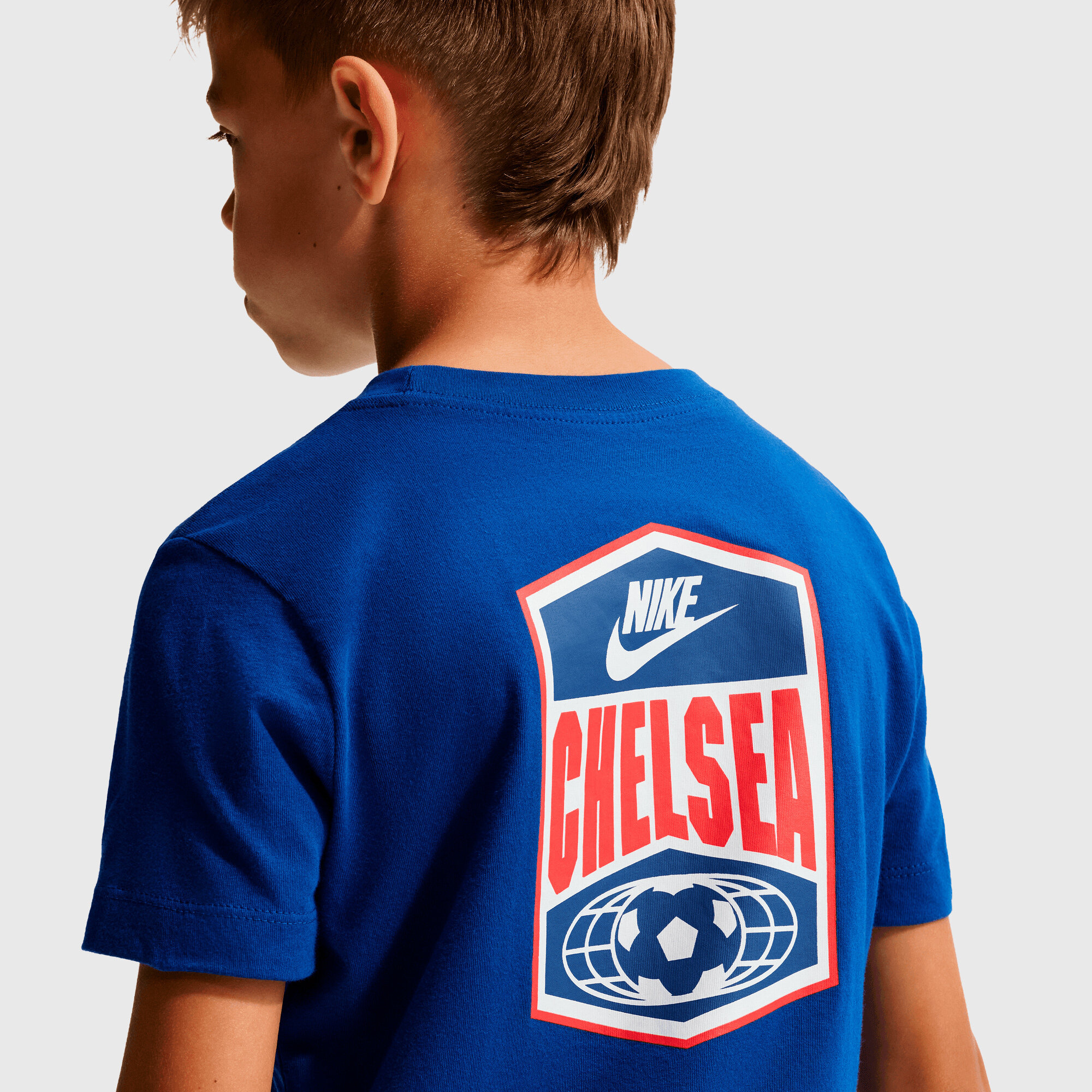 Chelsea Nike Premier T-Shirt - Rush Blue - Kids, , rebel_hi-res