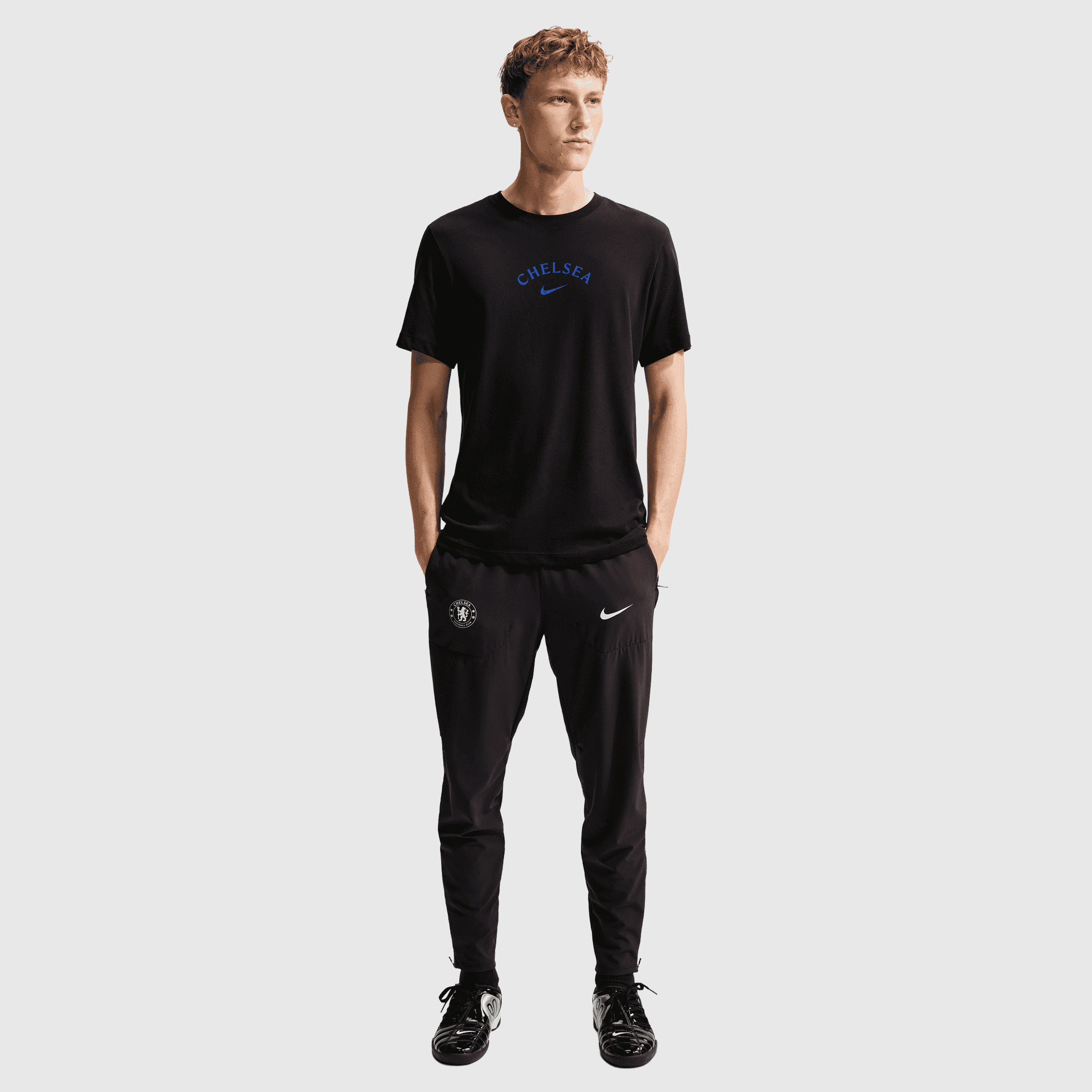 Chelsea Nike City T-Shirt - Black, , rebel_hi-res