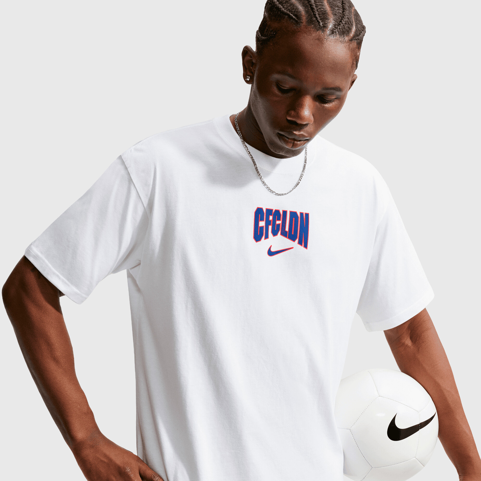 Chelsea Nike LDN T-Shirt - White, , rebel_hi-res