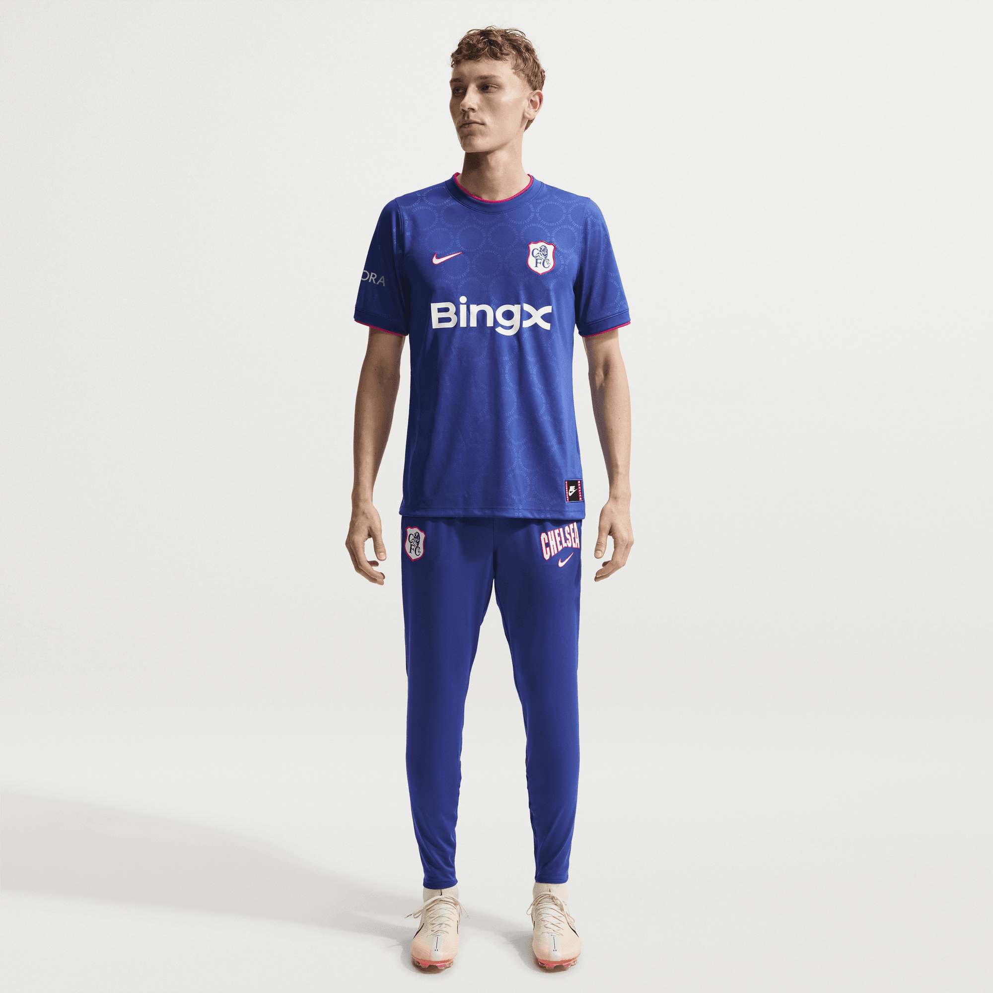 Chelsea Nike Third Pre Match Top - Rush Blue, , rebel_hi-res