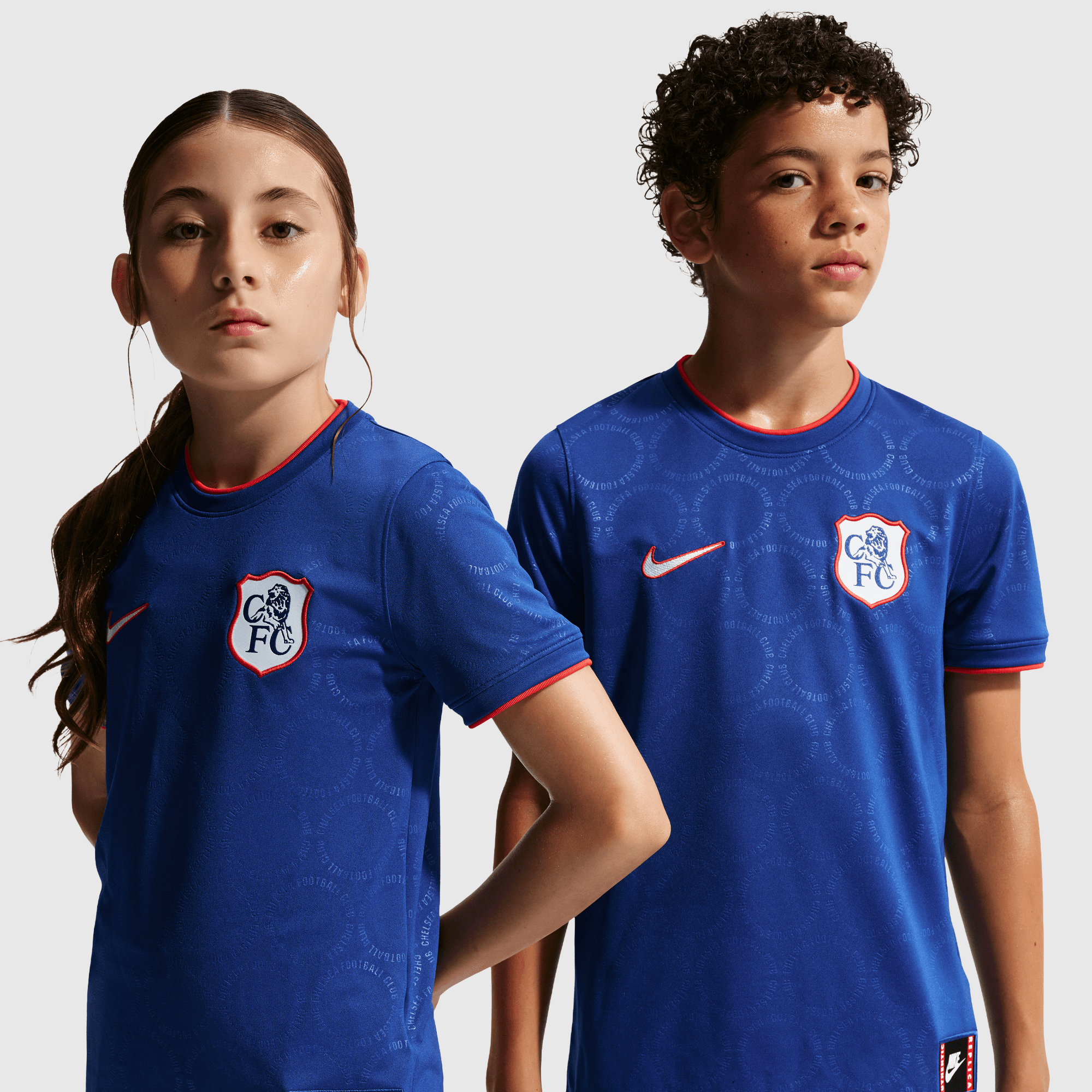Chelsea Nike Third Pre Match Top - Rush Blue - Kids, , rebel_hi-res