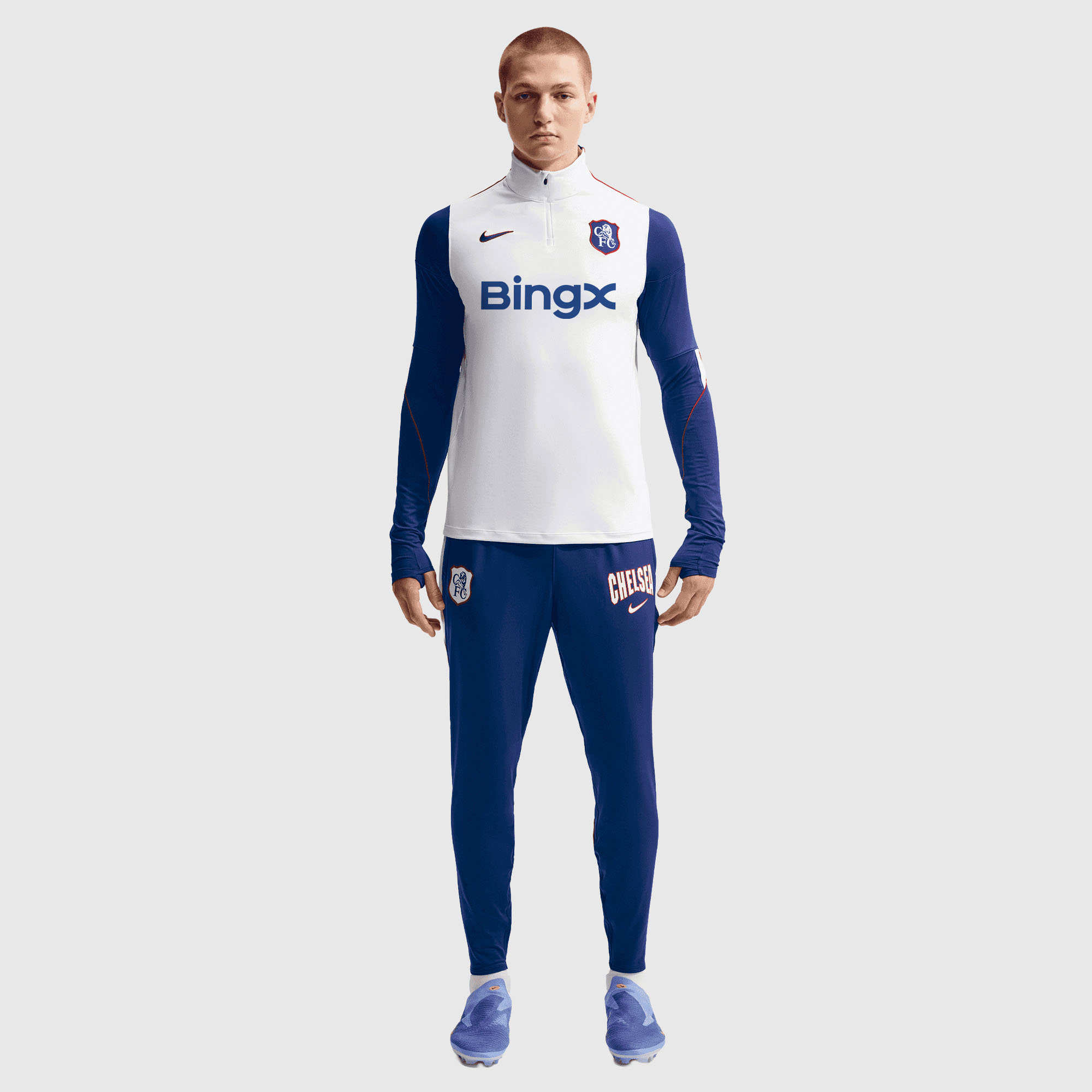 Chelsea Nike Strike Training Drill Top - White, , rebel_hi-res