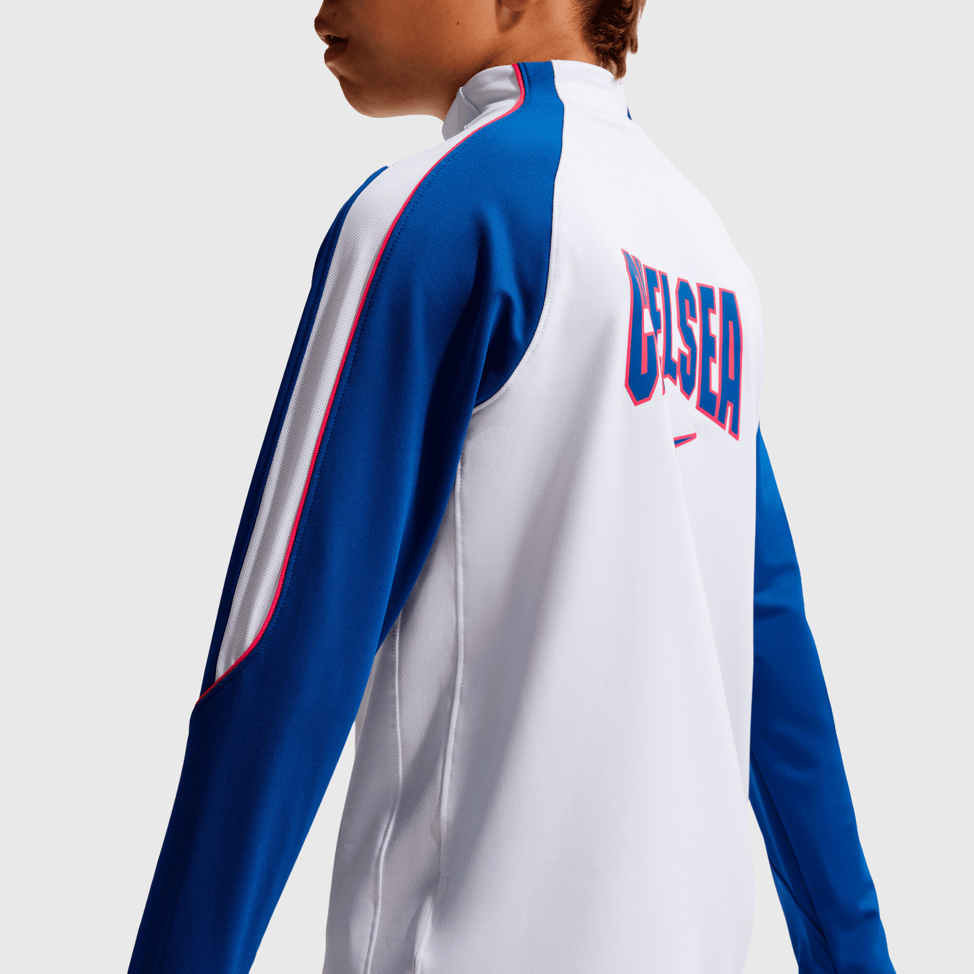 Chelsea Nike Strike Training Drill Top - White - Kids, , rebel_hi-res