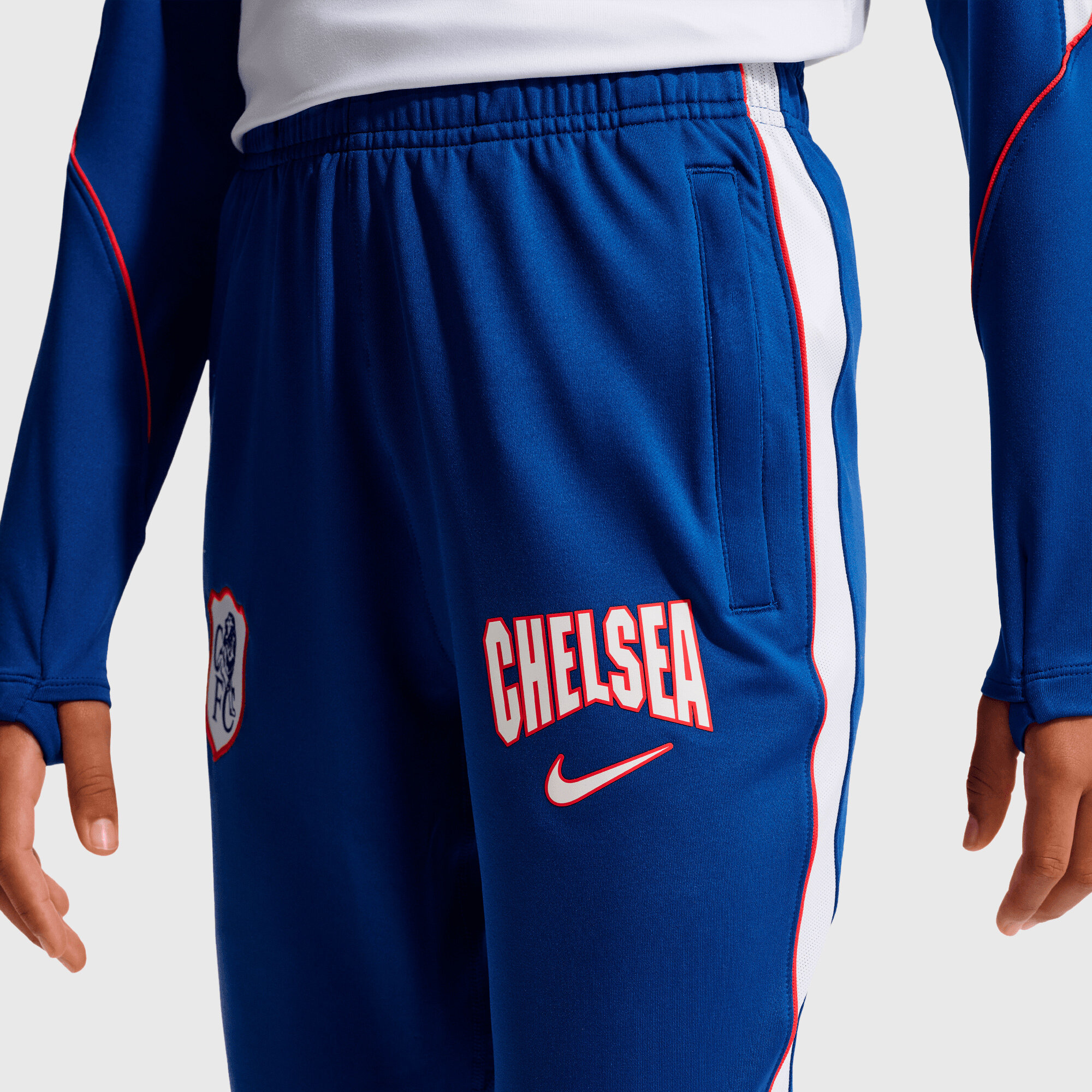 Chelsea Nike Strike Training Pants - Rush Blue - Kids, , rebel_hi-res
