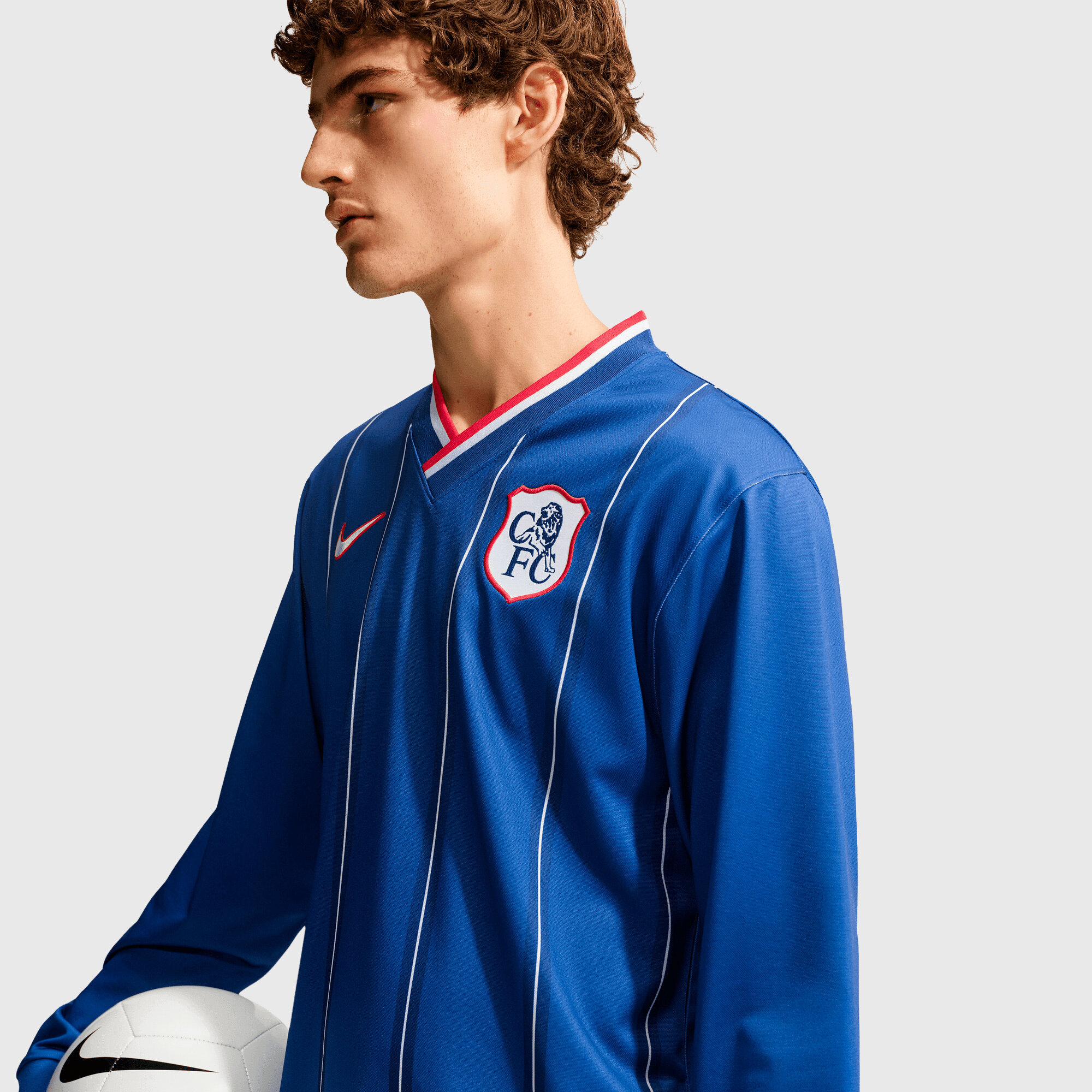 Chelsea Nike Energy Long Sleeve Jersey - Rush Blue, , rebel_hi-res