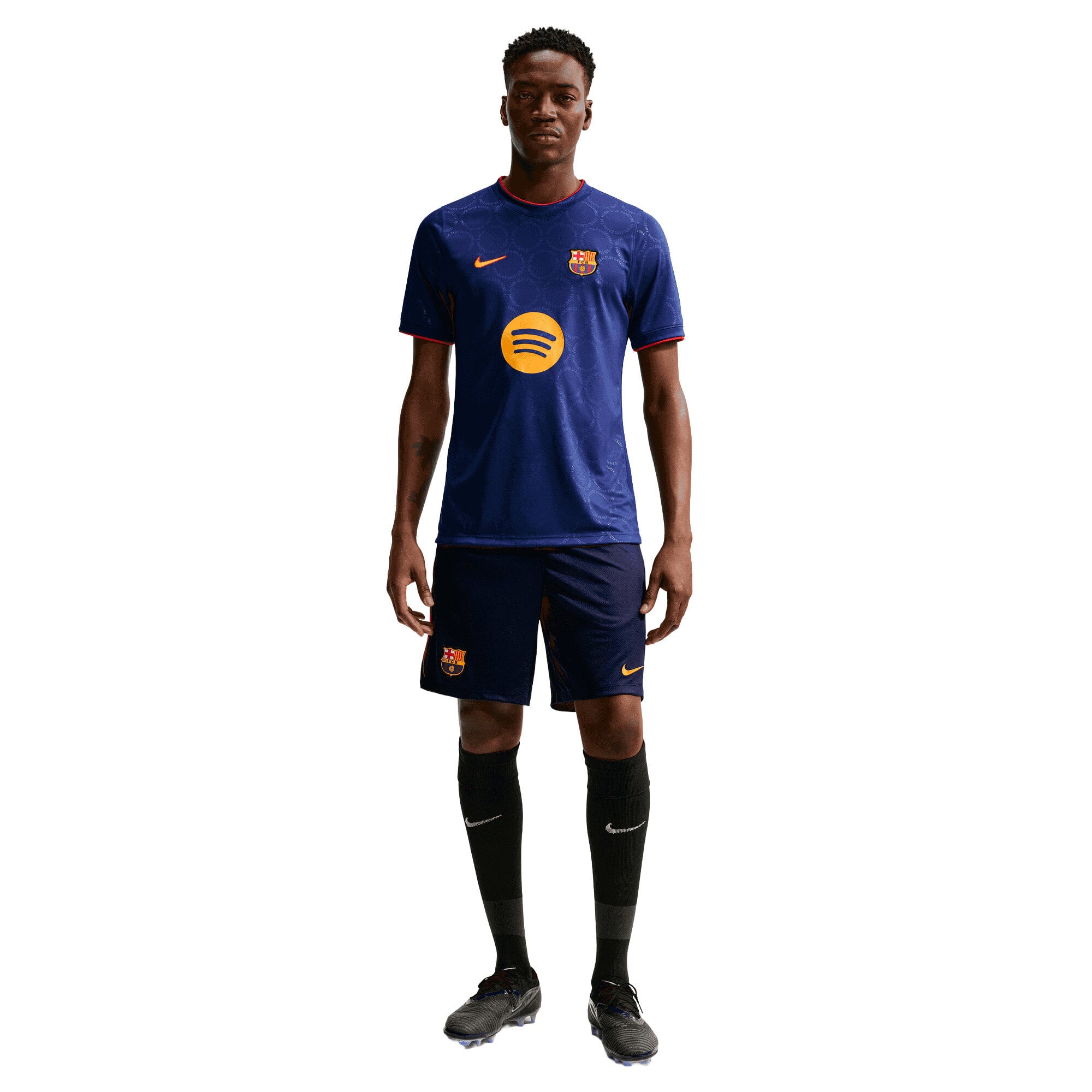 Barcelona Nike Third Pre Match Top - Loyal Blue, , rebel_hi-res