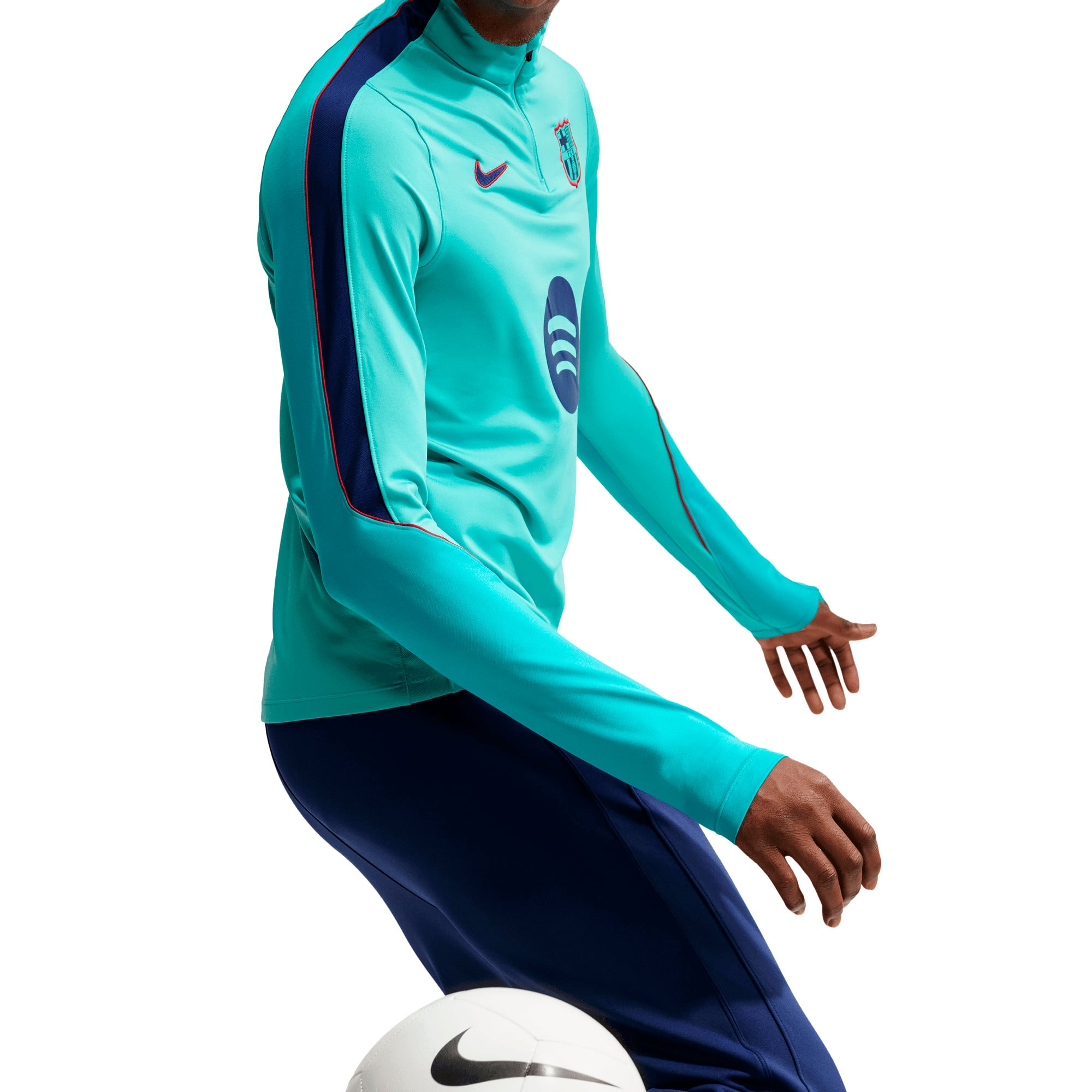 Barcelona Nike Strike Training Drill Top - Forest Green, , rebel_hi-res