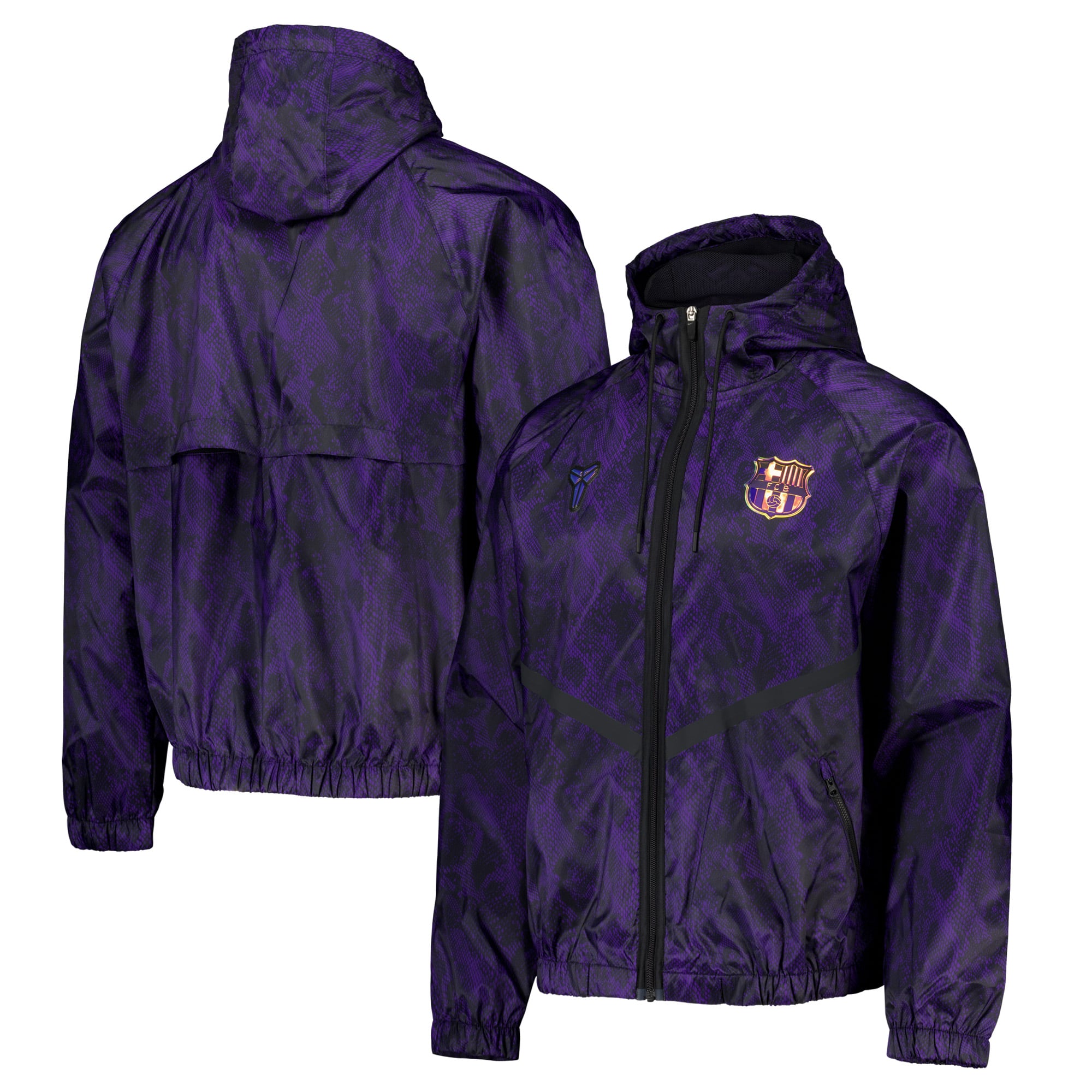 Barcelona Nike 'KMD' Away Anthem Jacket - Purple, , rebel_hi-res