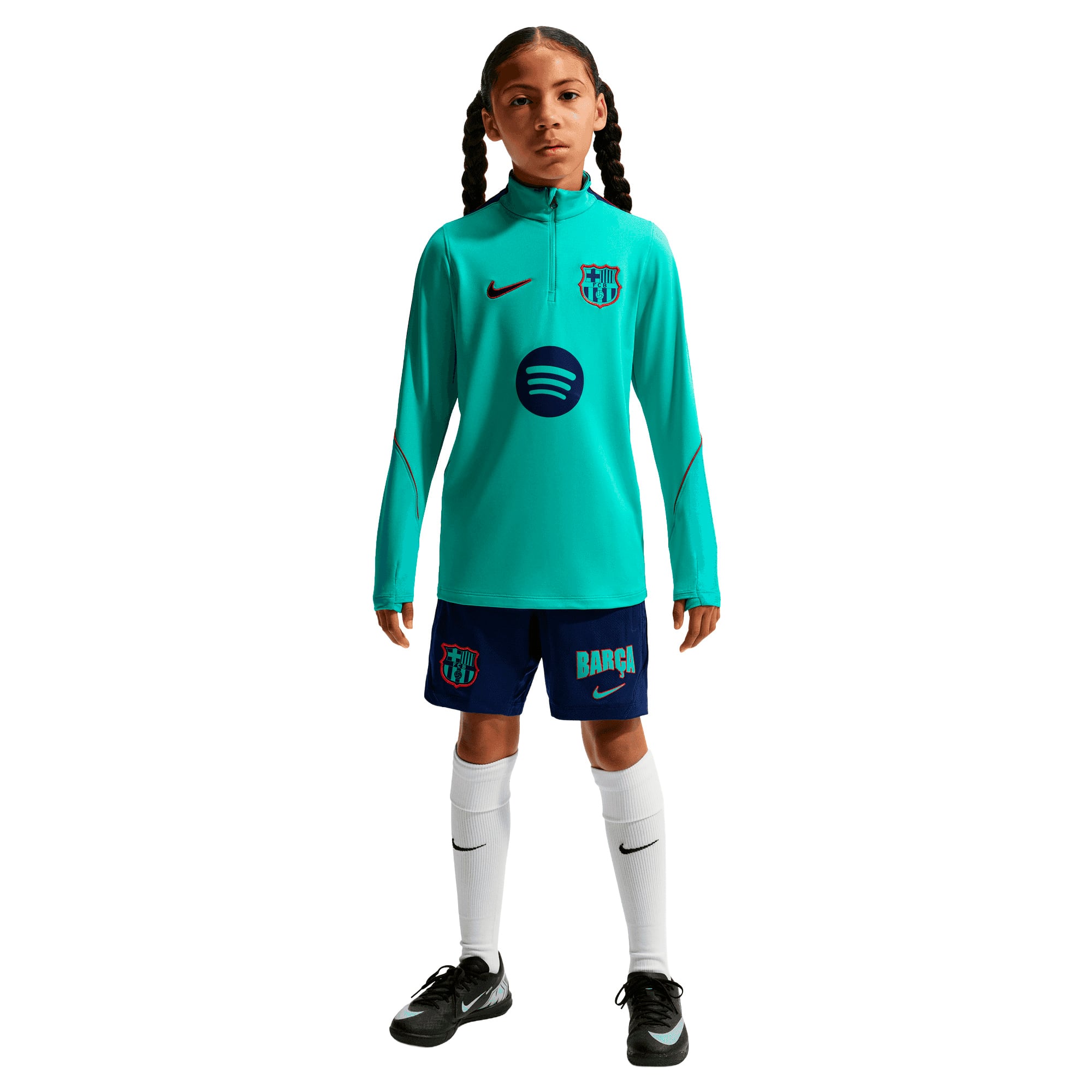 Barcelona Nike Strike Training Drill Top - Frost Green - Kids, , rebel_hi-res