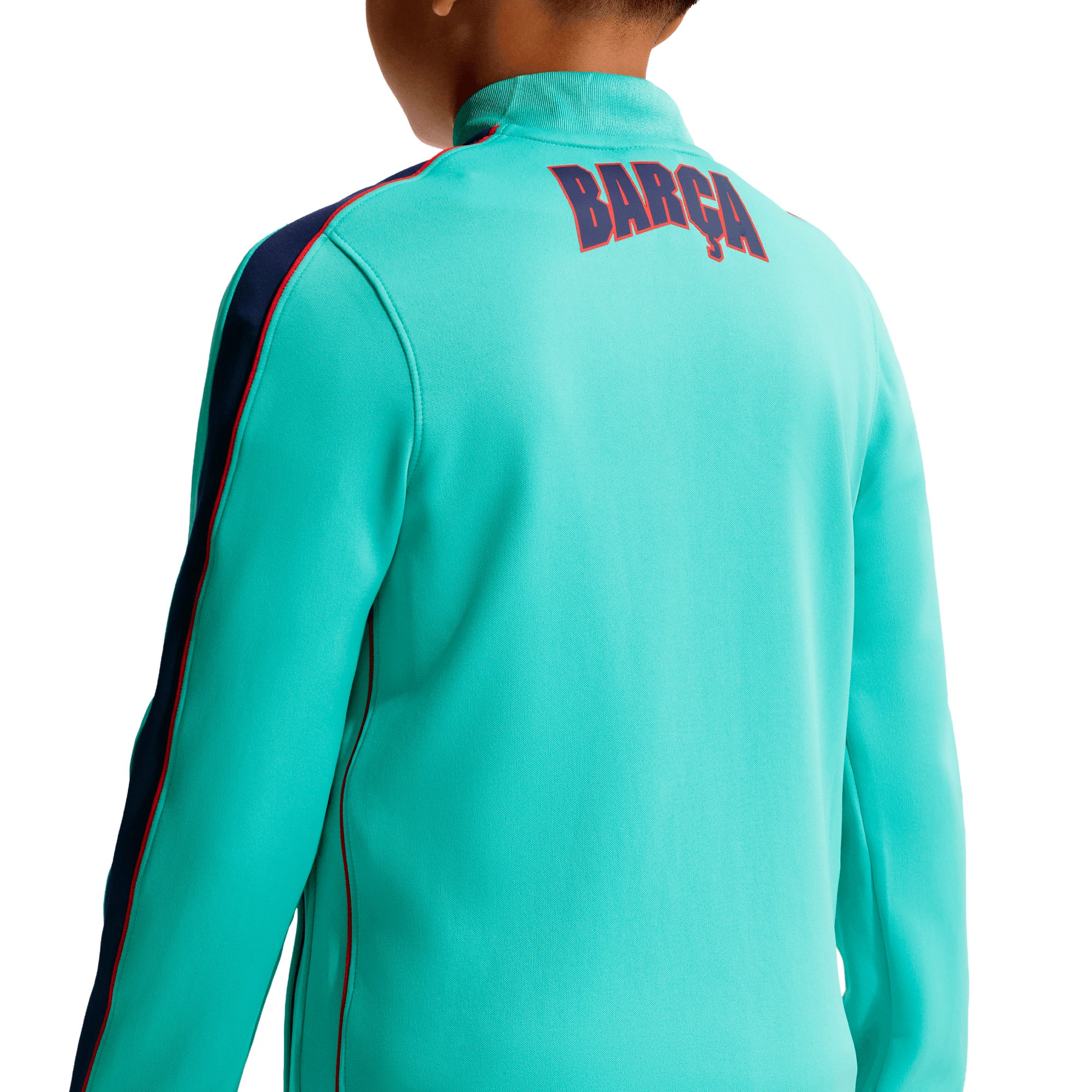 Barcelona Nike Strike Training Tracksuit - Forest Green - Kids, , rebel_hi-res