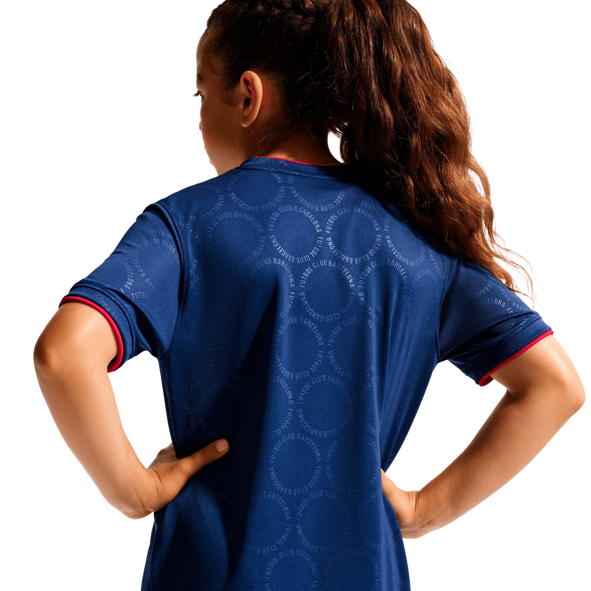 Barcelona Nike Third Pre Match Top - Loyal Blue - Kids, , rebel_hi-res