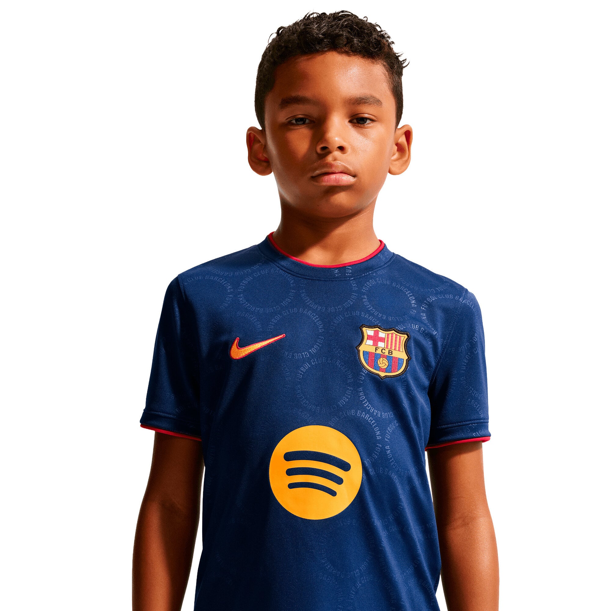 Barcelona Nike Third Pre Match Top - Loyal Blue - Kids, , rebel_hi-res