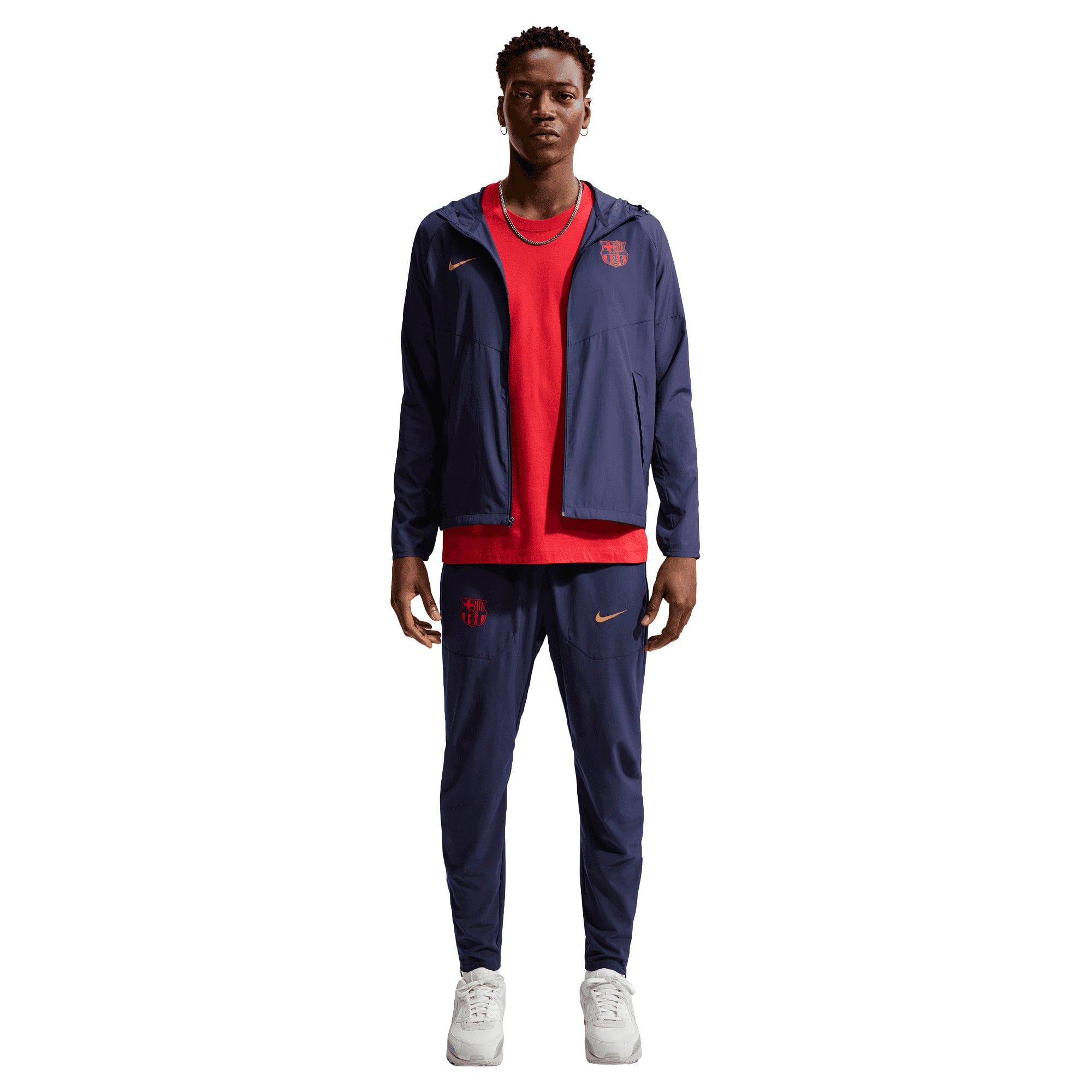 Barcelona Nike Running Jacket - Loyal Blue, , rebel_hi-res