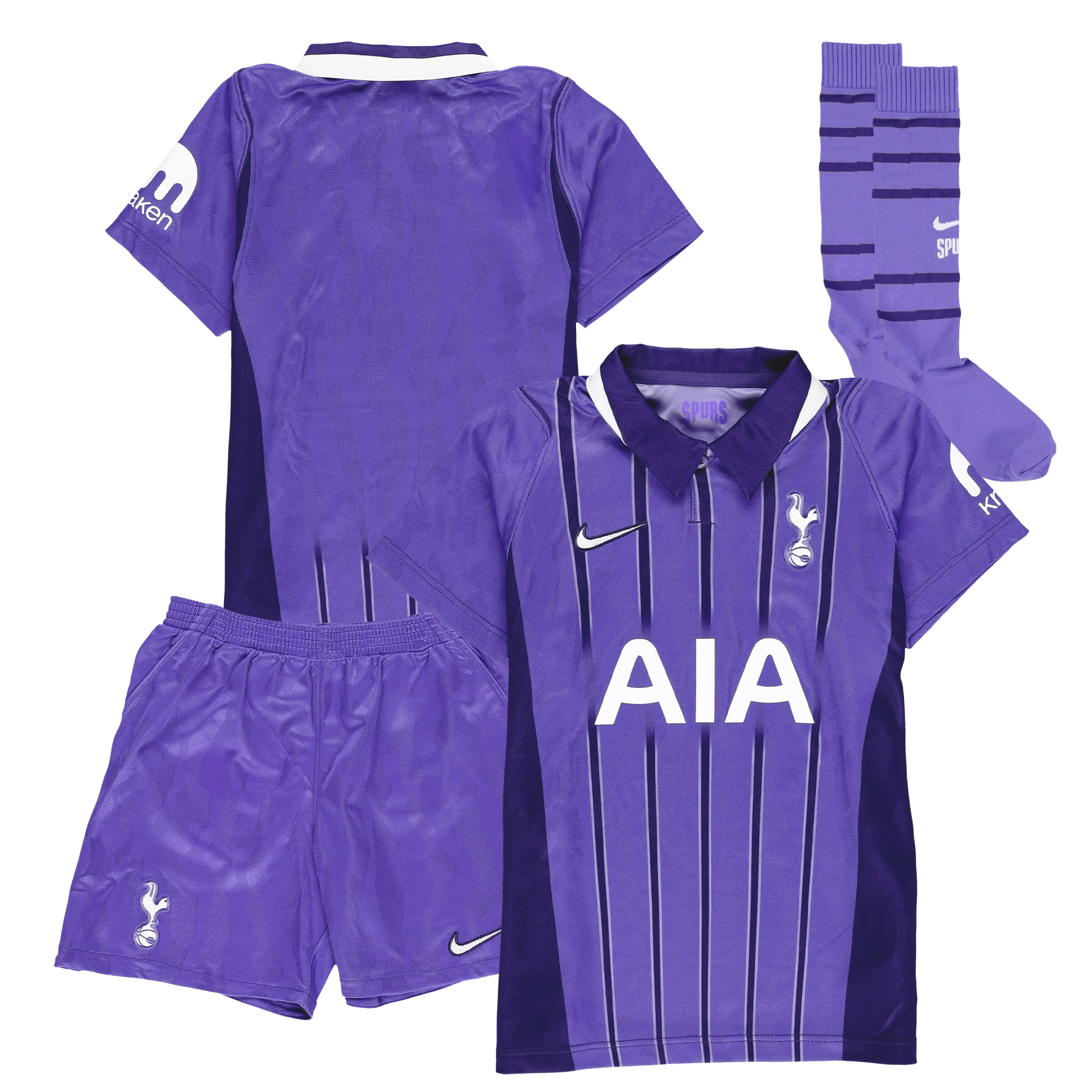 Tottenham Hotspur Nike Third Stadium Mini Kit 2026-27 - Little Kids, , rebel_hi-res