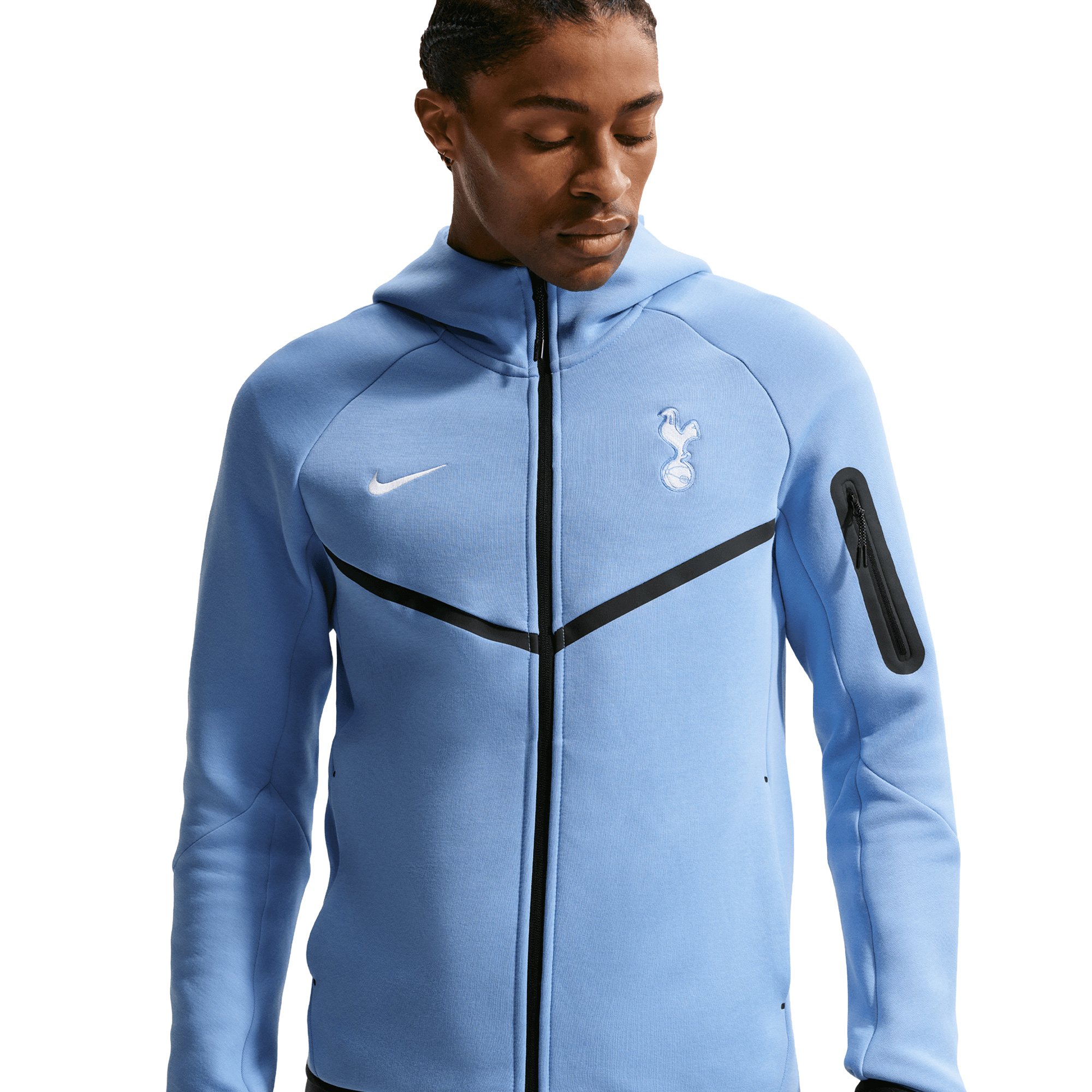 Tottenham Hotspur Nike Tech Fleece Jacket - Light Blue, , rebel_hi-res