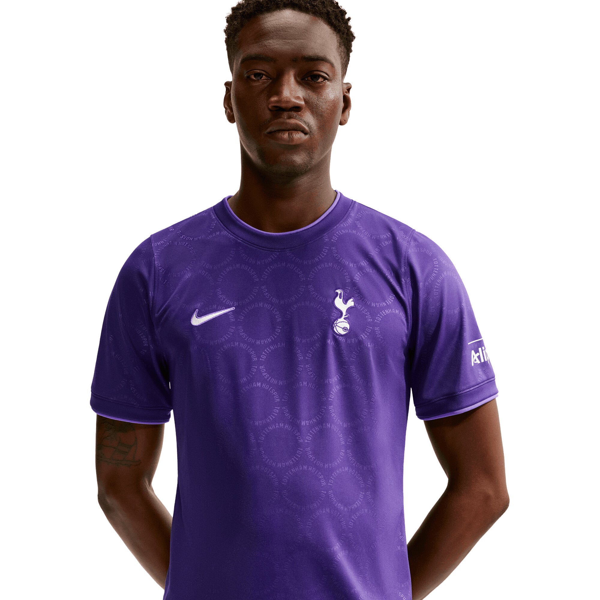 Tottenham Hotspur Nike Third Pre Match Top - Light Purple
