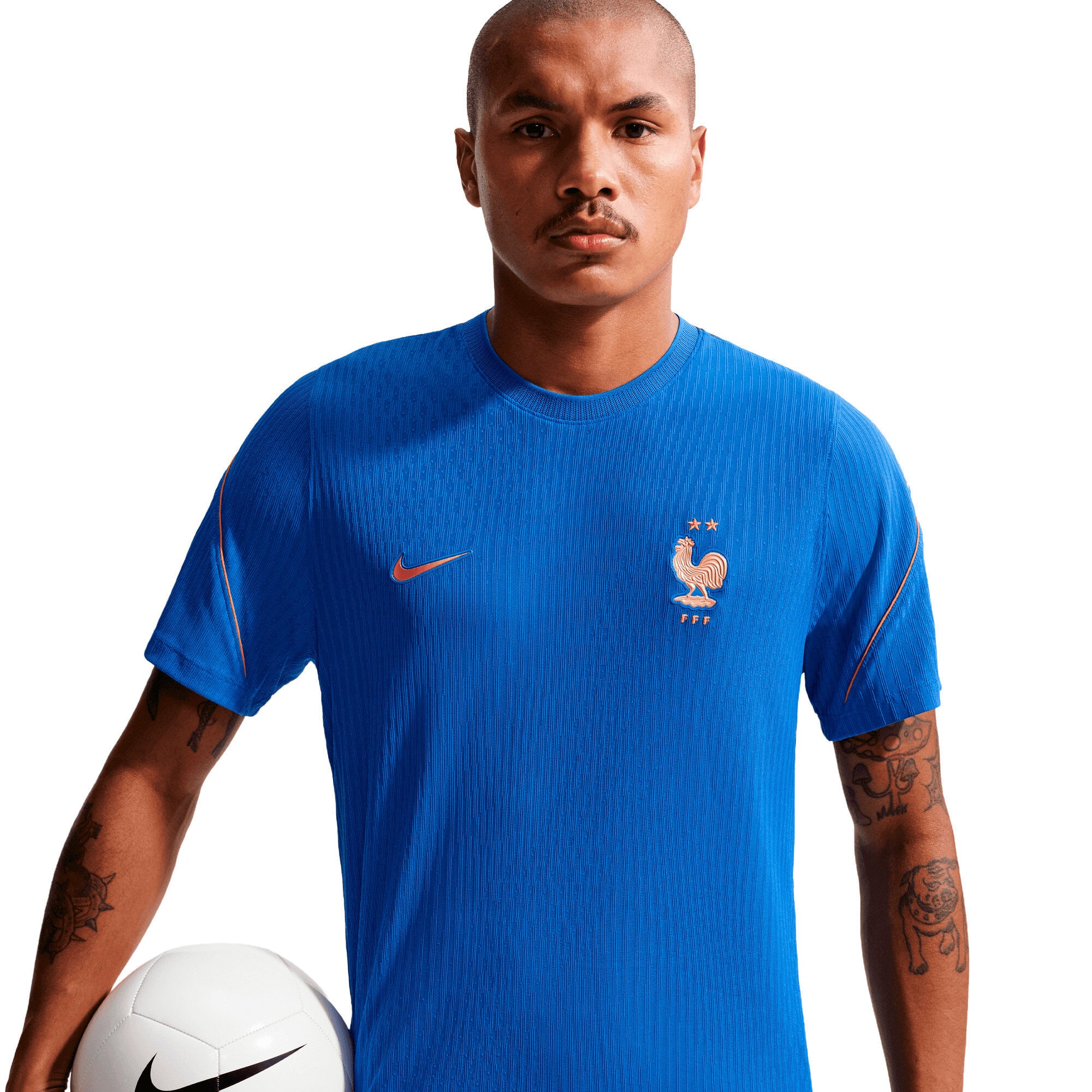 France Nike Dri-Fit Adv Elite Training Top - Royal Blue, , rebel_hi-res