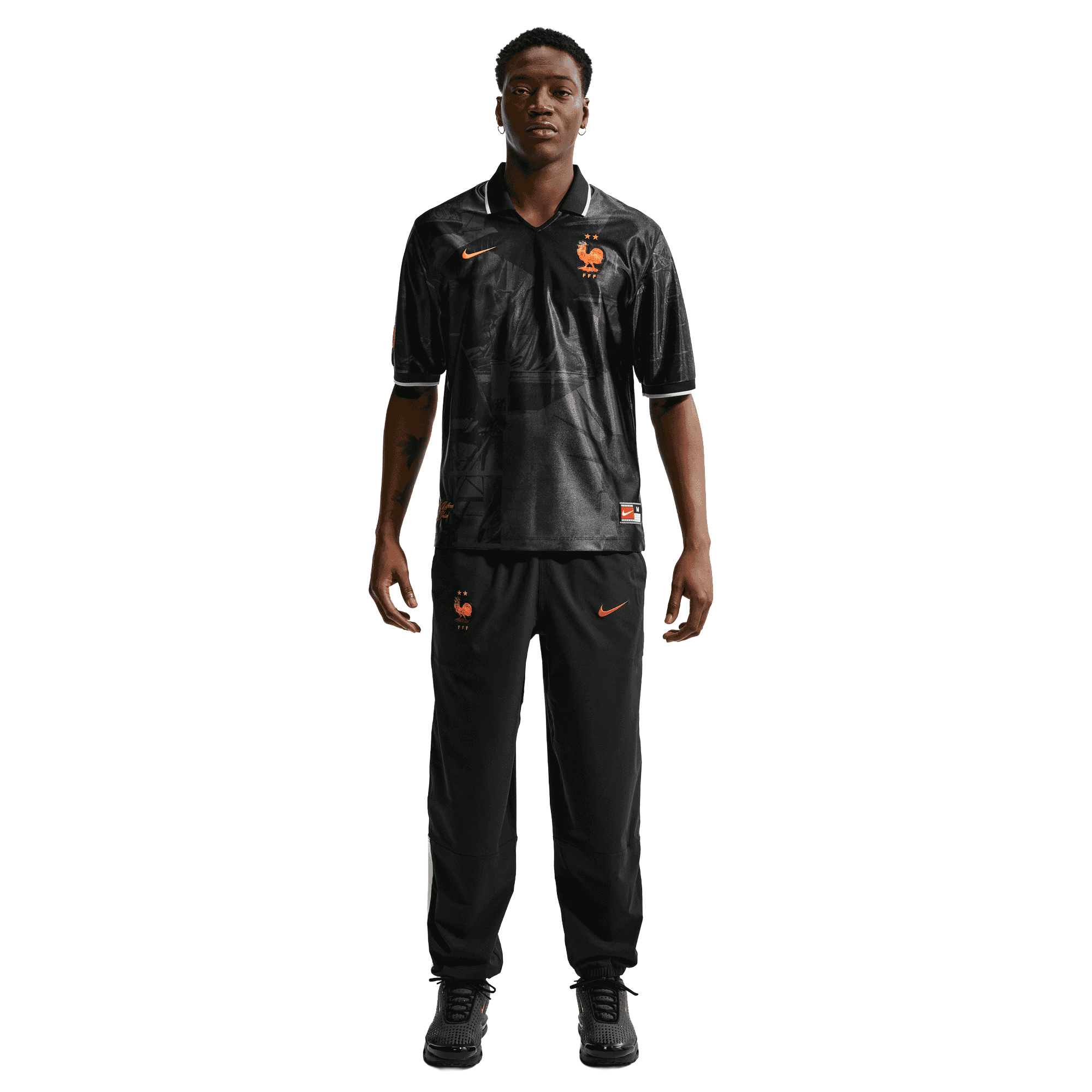 France Nike Energy Jersey - Anthracite, , rebel_hi-res