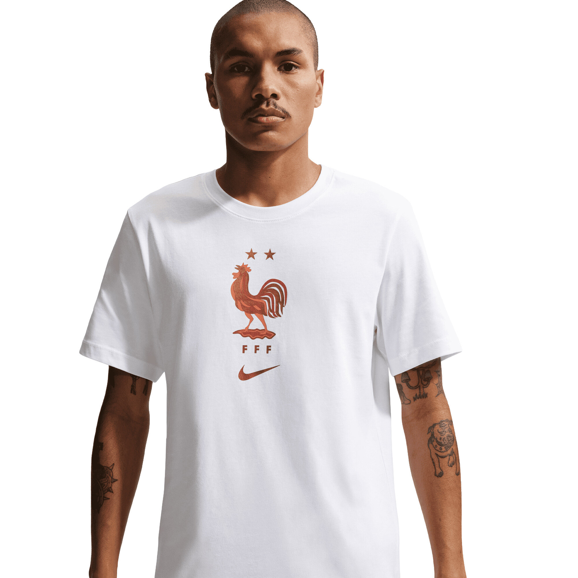 France Nike Crest T-Shirt - White, , rebel_hi-res