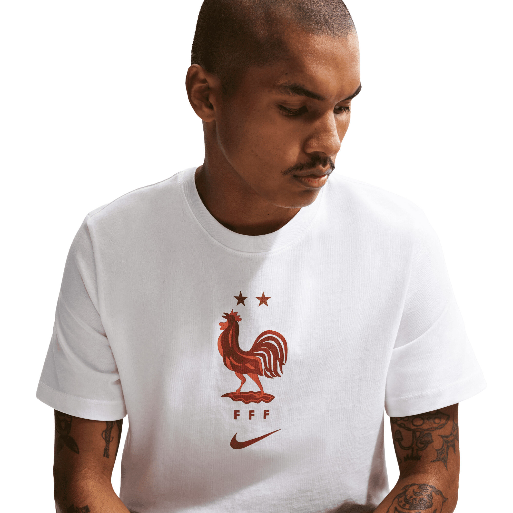 France Nike Crest T-Shirt - White, , rebel_hi-res