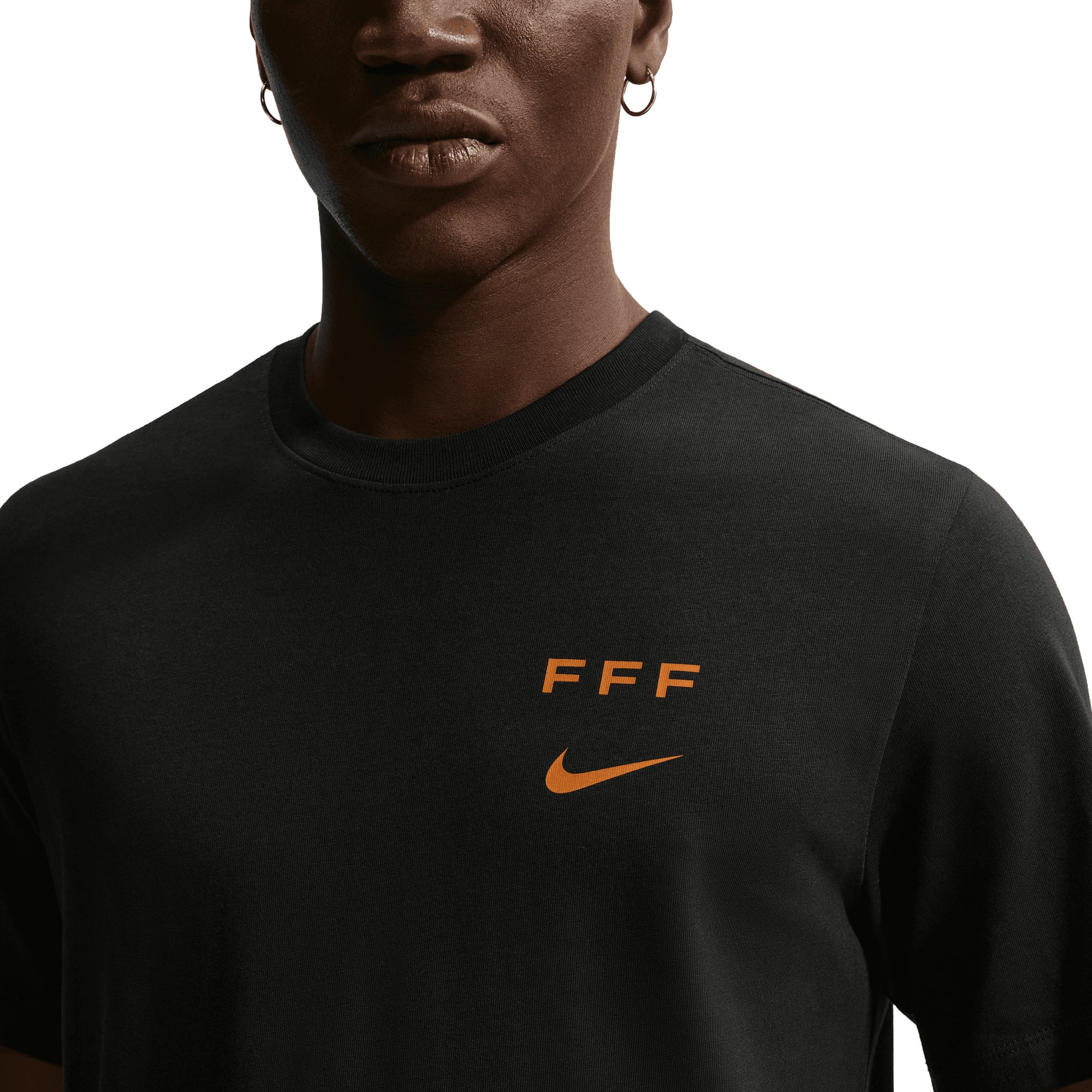 France Nike Wordmark T-Shirt - Black, , rebel_hi-res