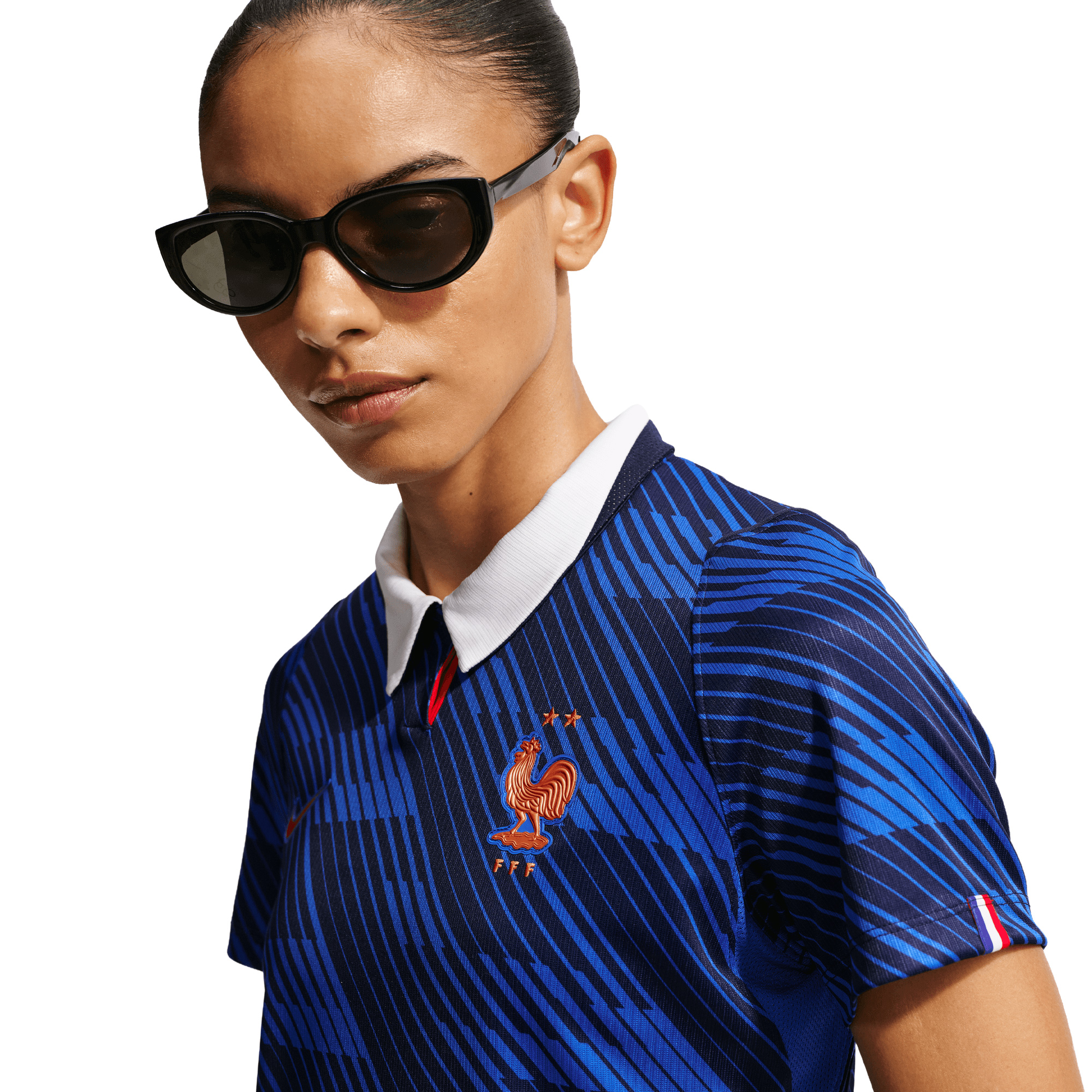 France Nike Home Stadium Shirt 2026 - Womens, , rebel_hi-res