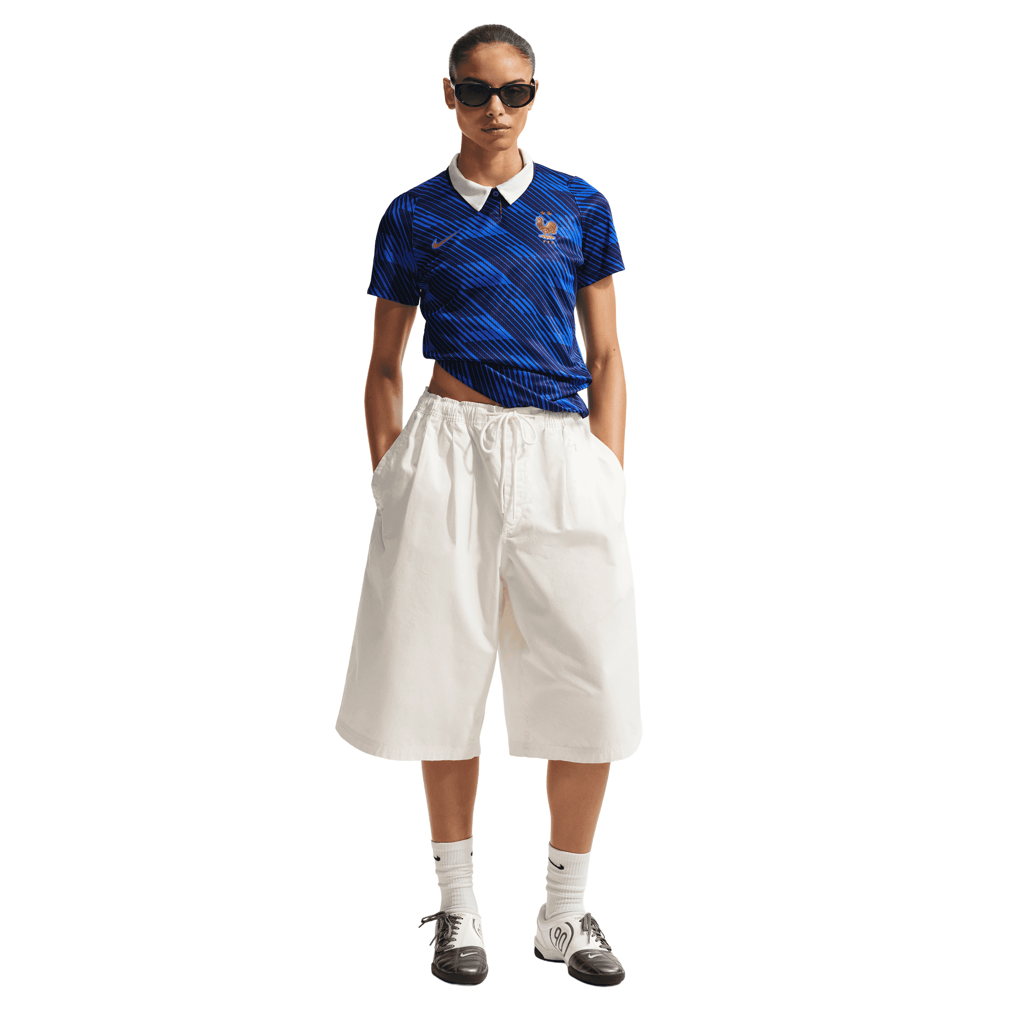 France Nike Home Stadium Shirt 2026 - Womens, , rebel_hi-res