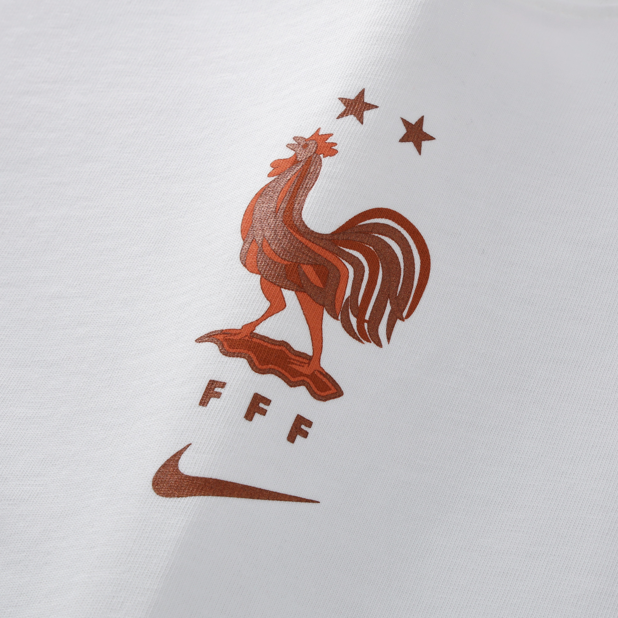 France Nike Crest T-Shirt - White - Womens, , rebel_hi-res