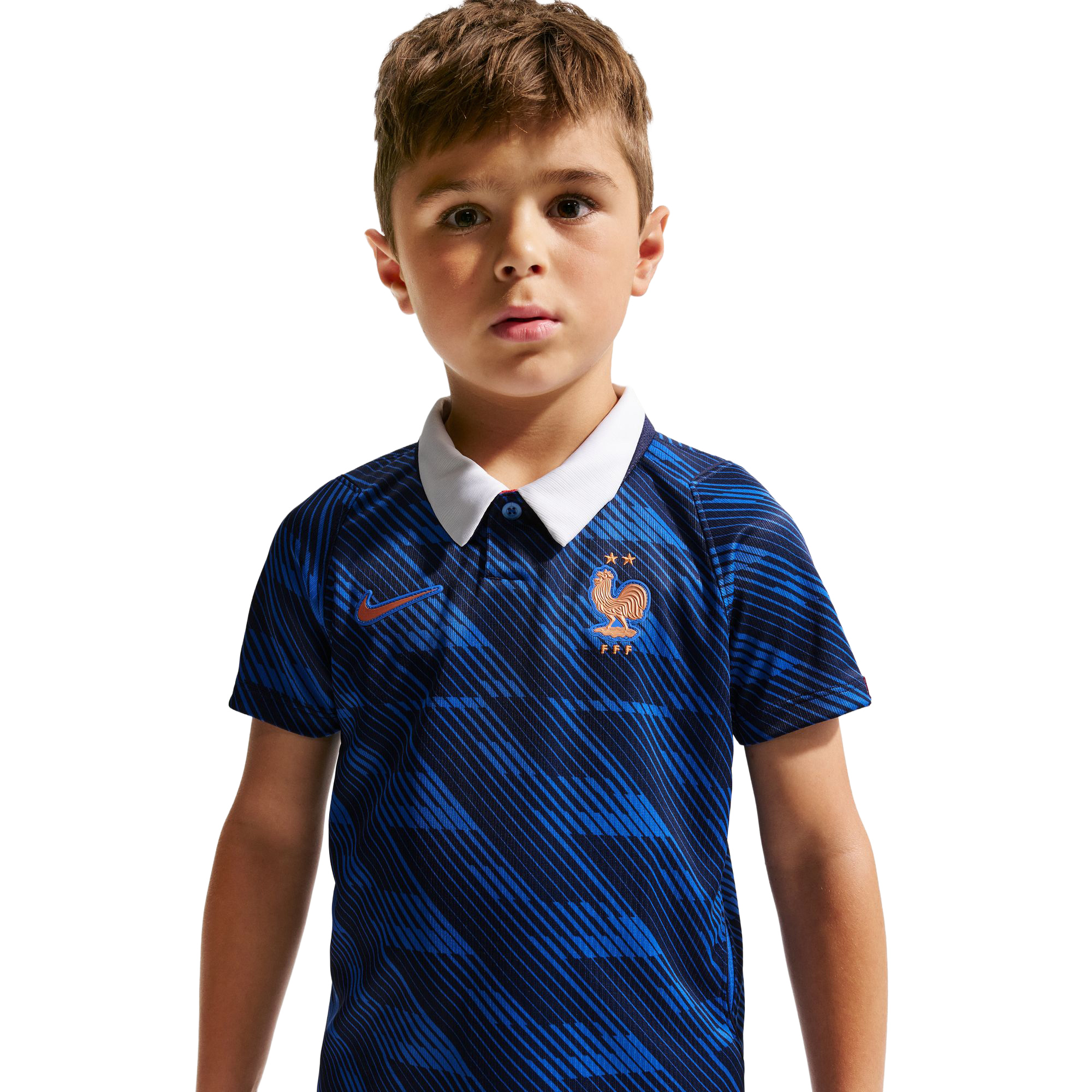 France Nike Home Stadium Mini Kit 2026 - Little Kids, , rebel_hi-res