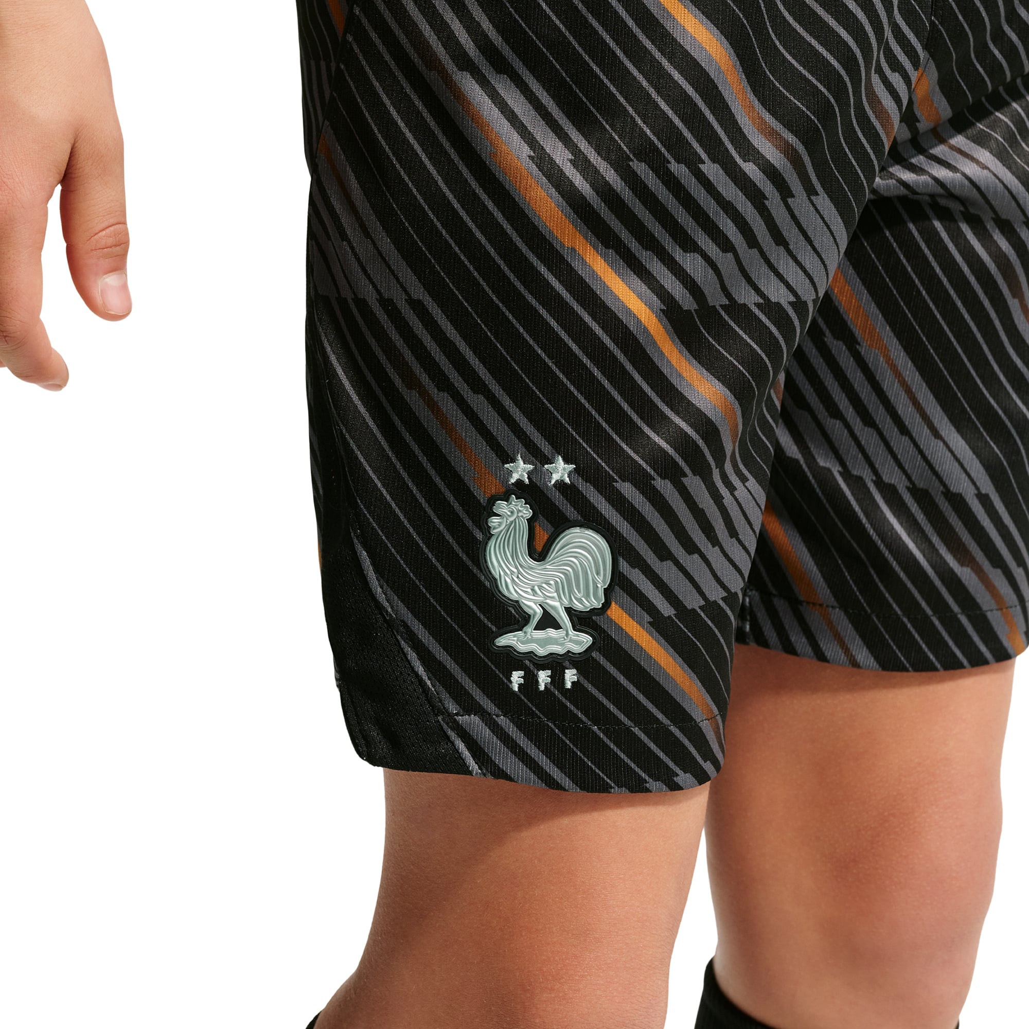 France Nike Stadium Goalkeeper Shorts 2026 - Kids, , rebel_hi-res