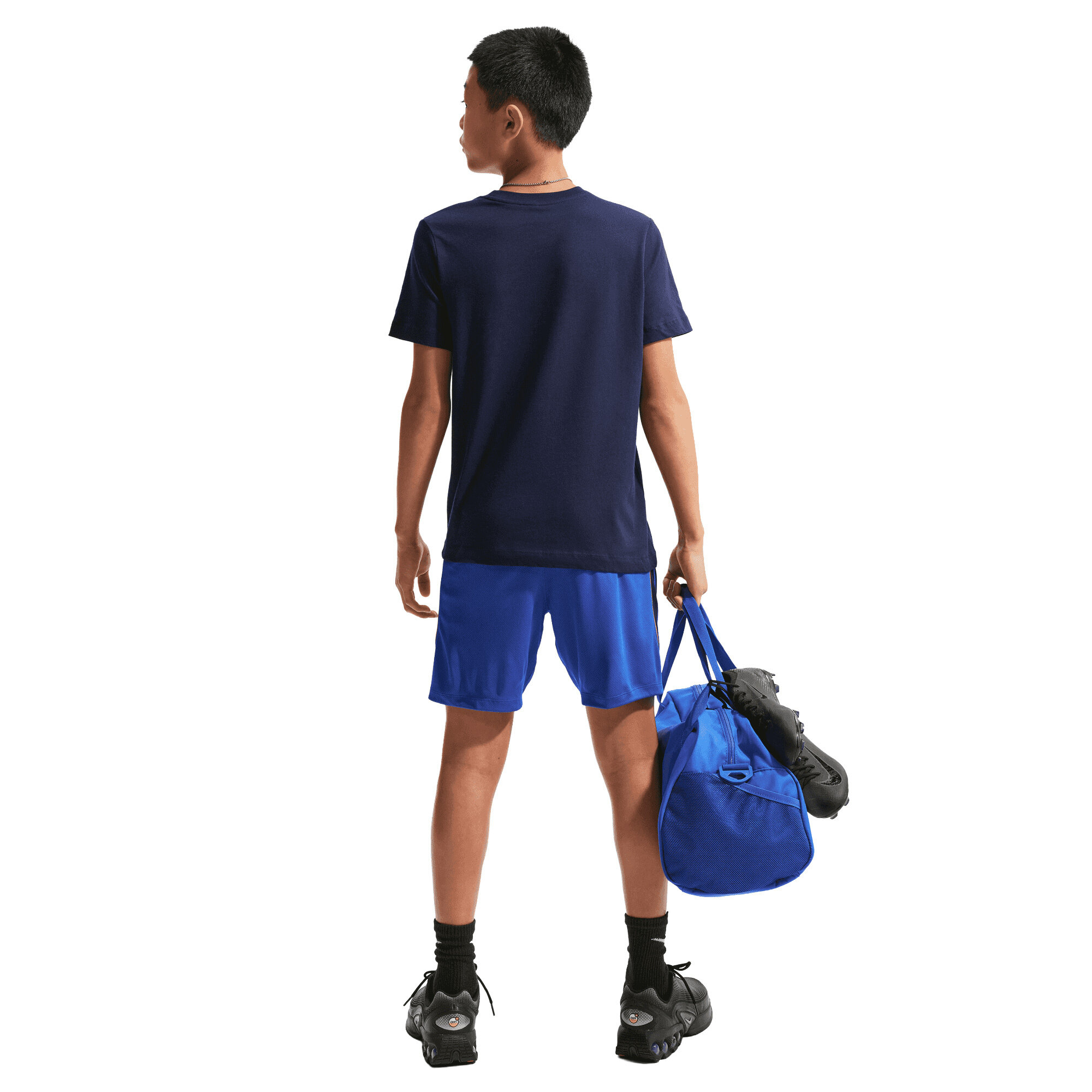 France Nike Crest T-Shirt - Blackened Blue - Kids, , rebel_hi-res