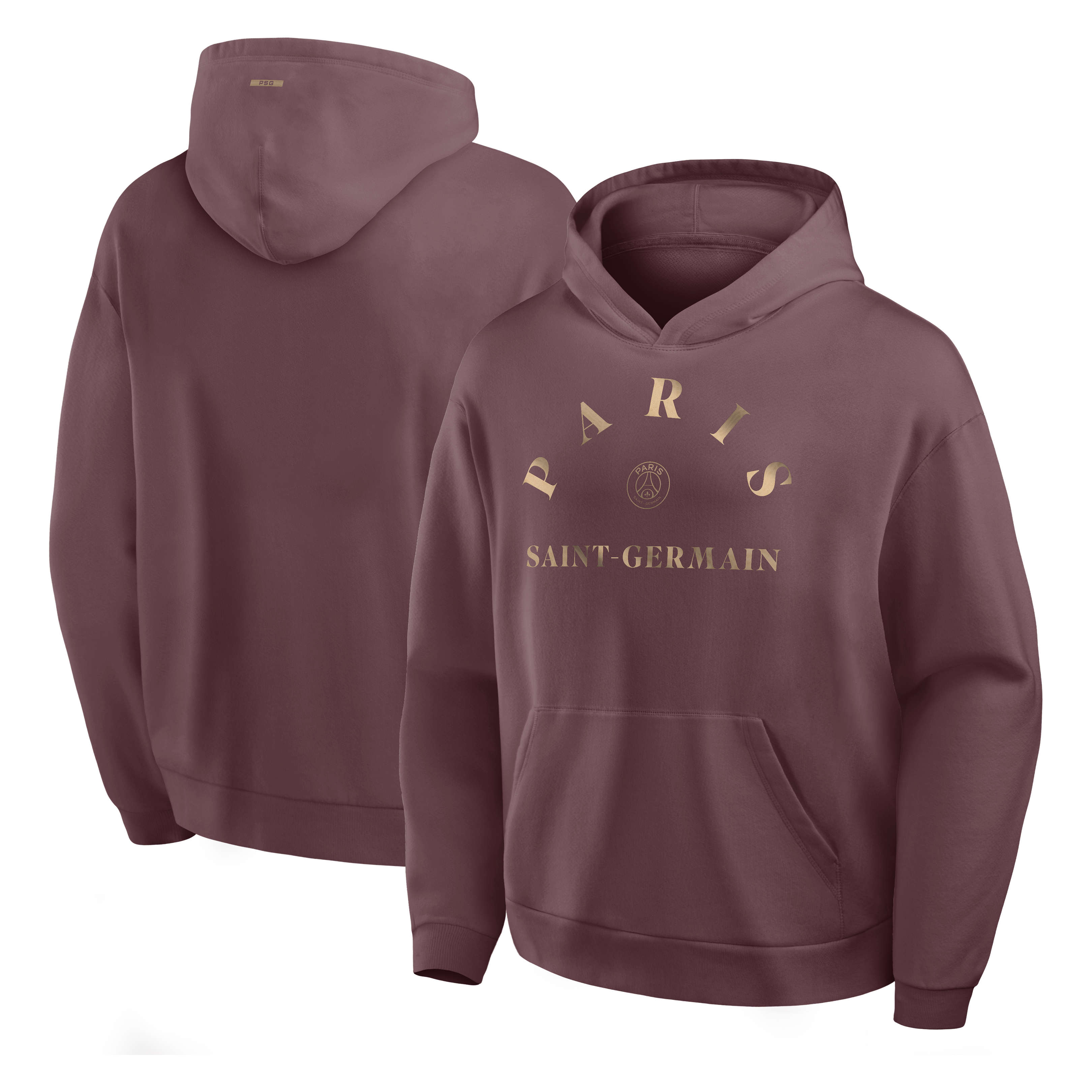 PSG Elements Oversized Hoodie - Plum