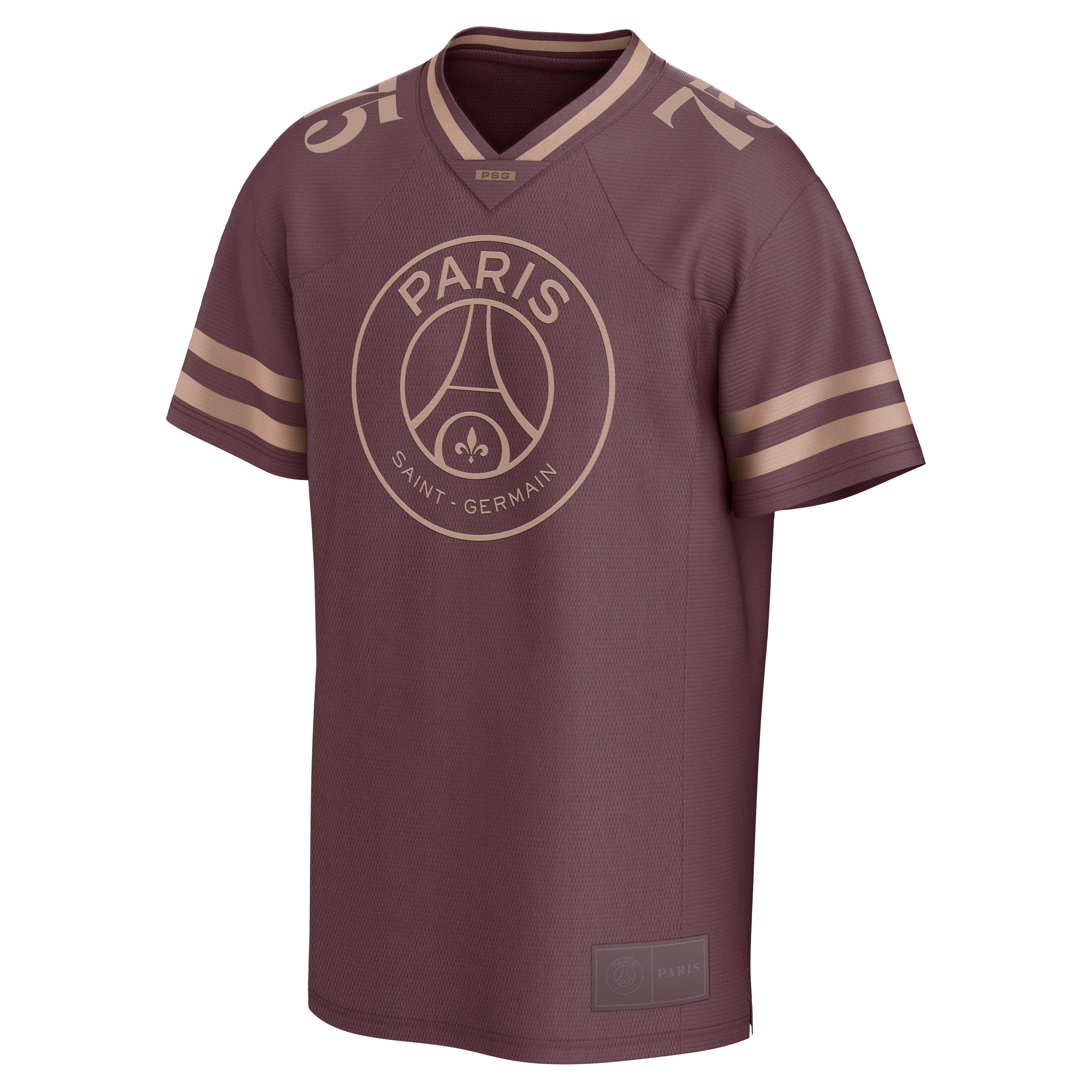 PSG American Football Foundation Jersey - Huckleberry/Gold, , rebel_hi-res