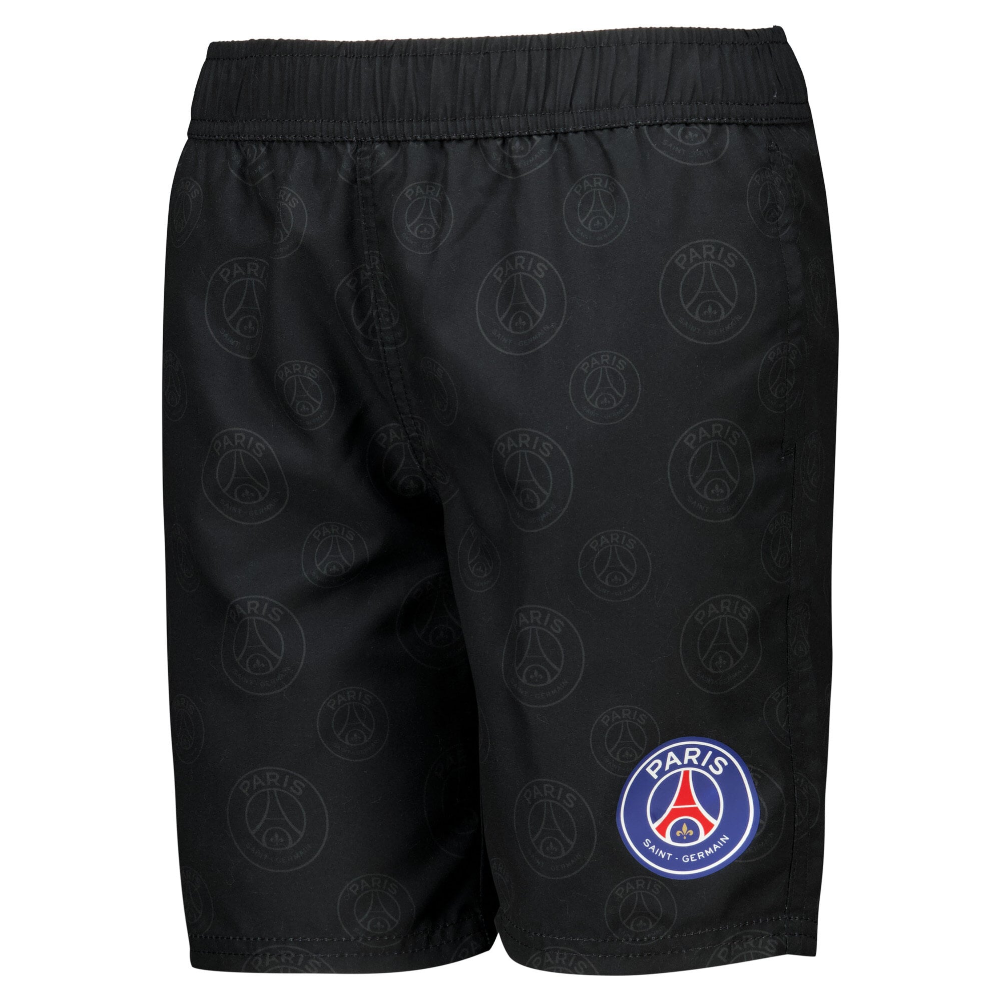Paris Saint-Germain Board Shorts - Black - Kids, , rebel_hi-res