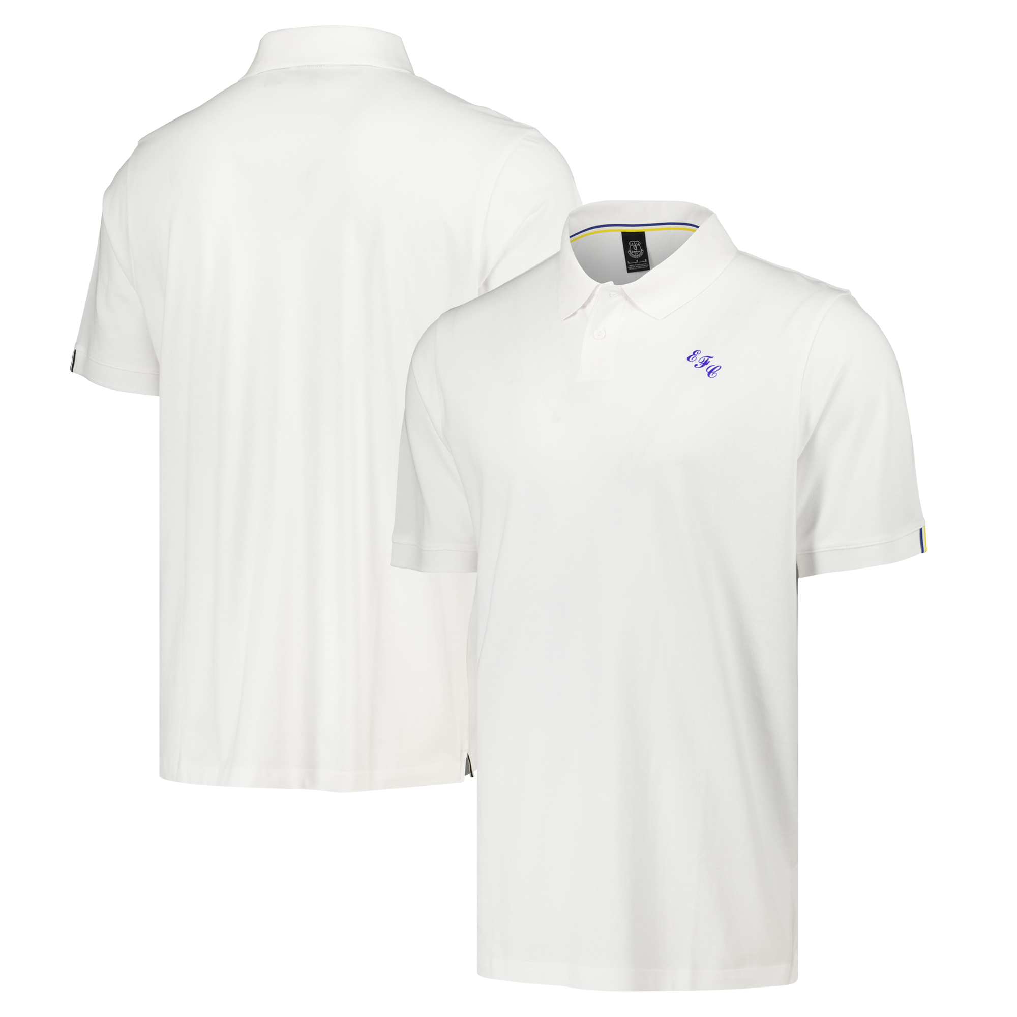 Everton Classics Polo Shirt - White - Mens