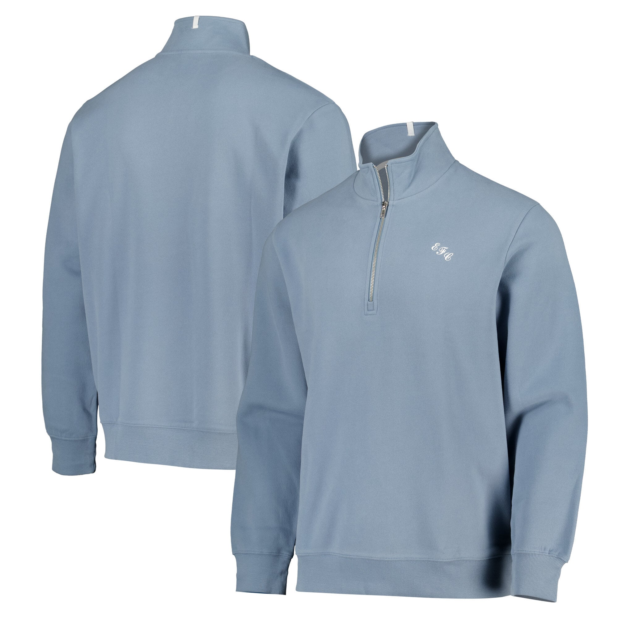 Everton Classics Half Zip Sweatshirt - Windward Blue - Mens
