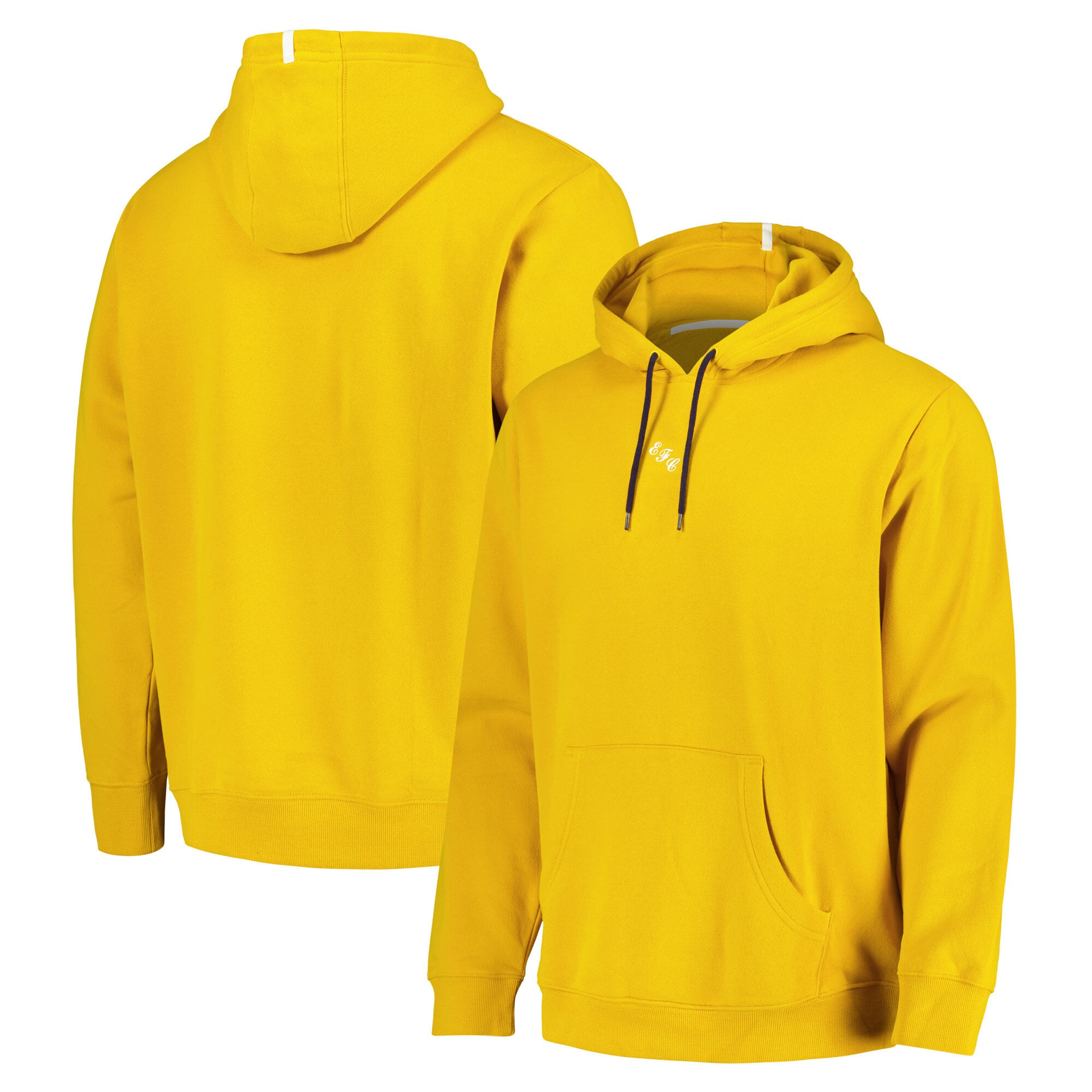 Everton Classics Hoodie - Yellow - Mens