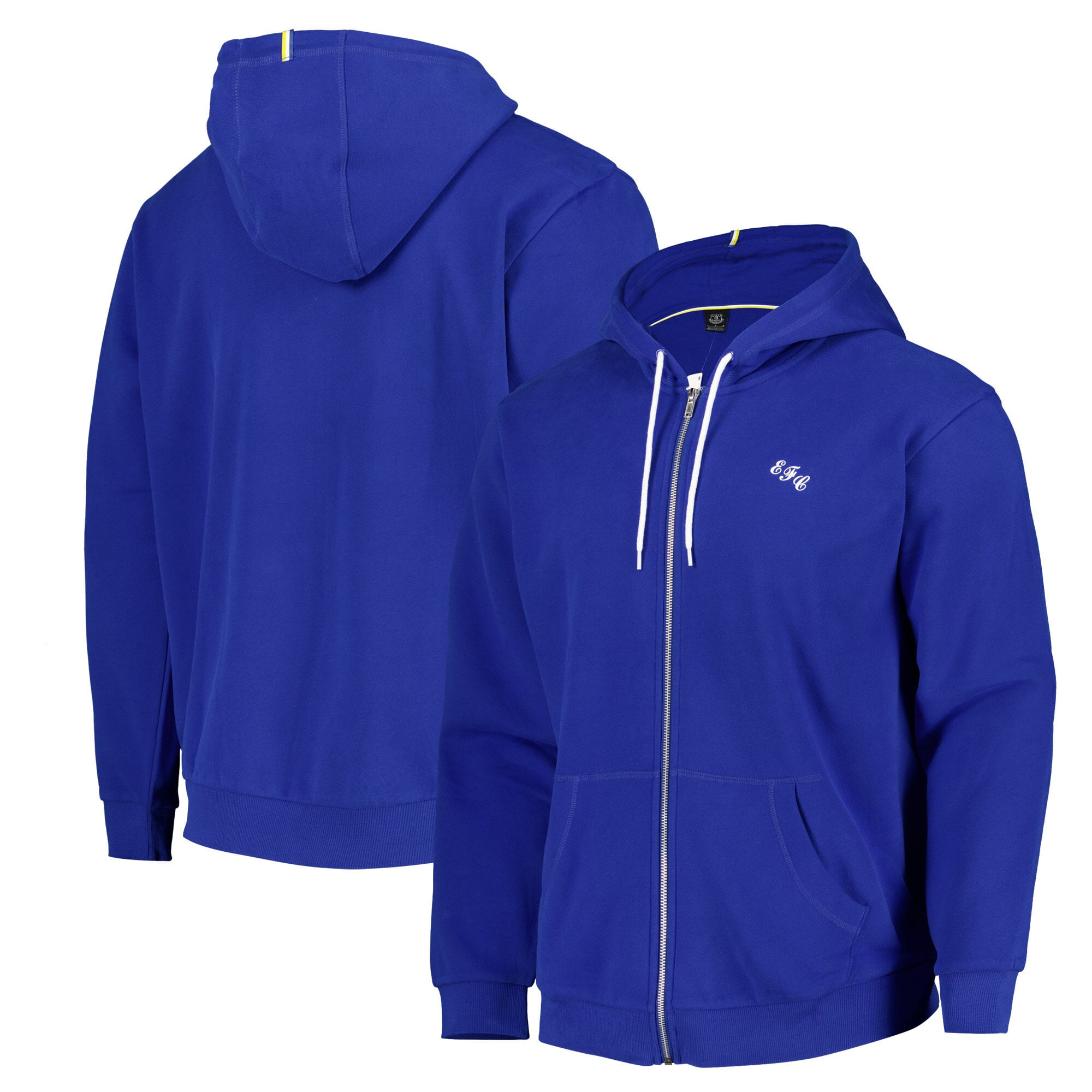 Everton Classics Zip Hoodie - Royal Blue - Mens