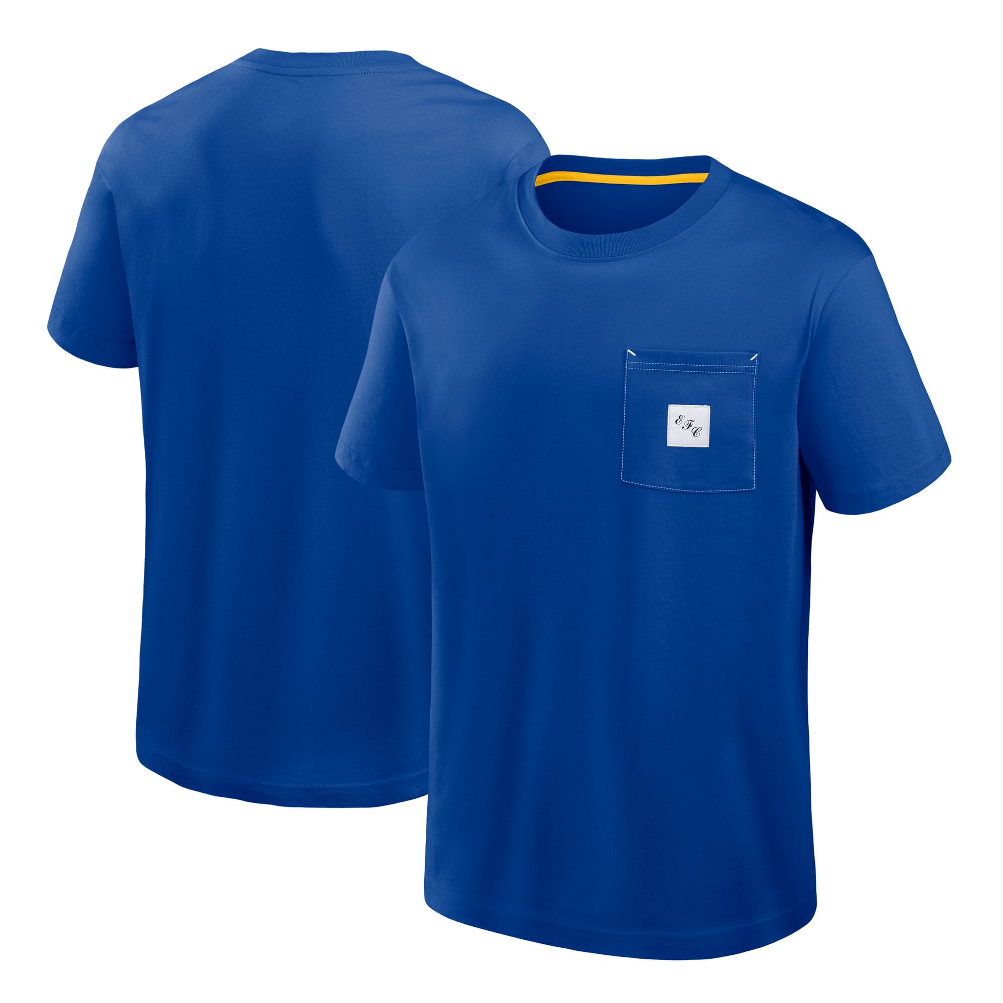 Everton Classics Pocket T-Shirt - Blue - Mens
